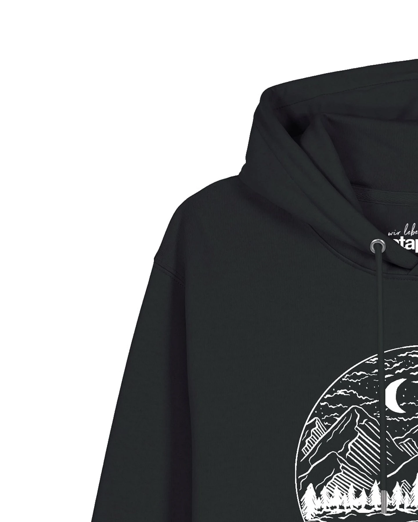 Watapparel Sweatshirt Mountains by night – Ansicht 3