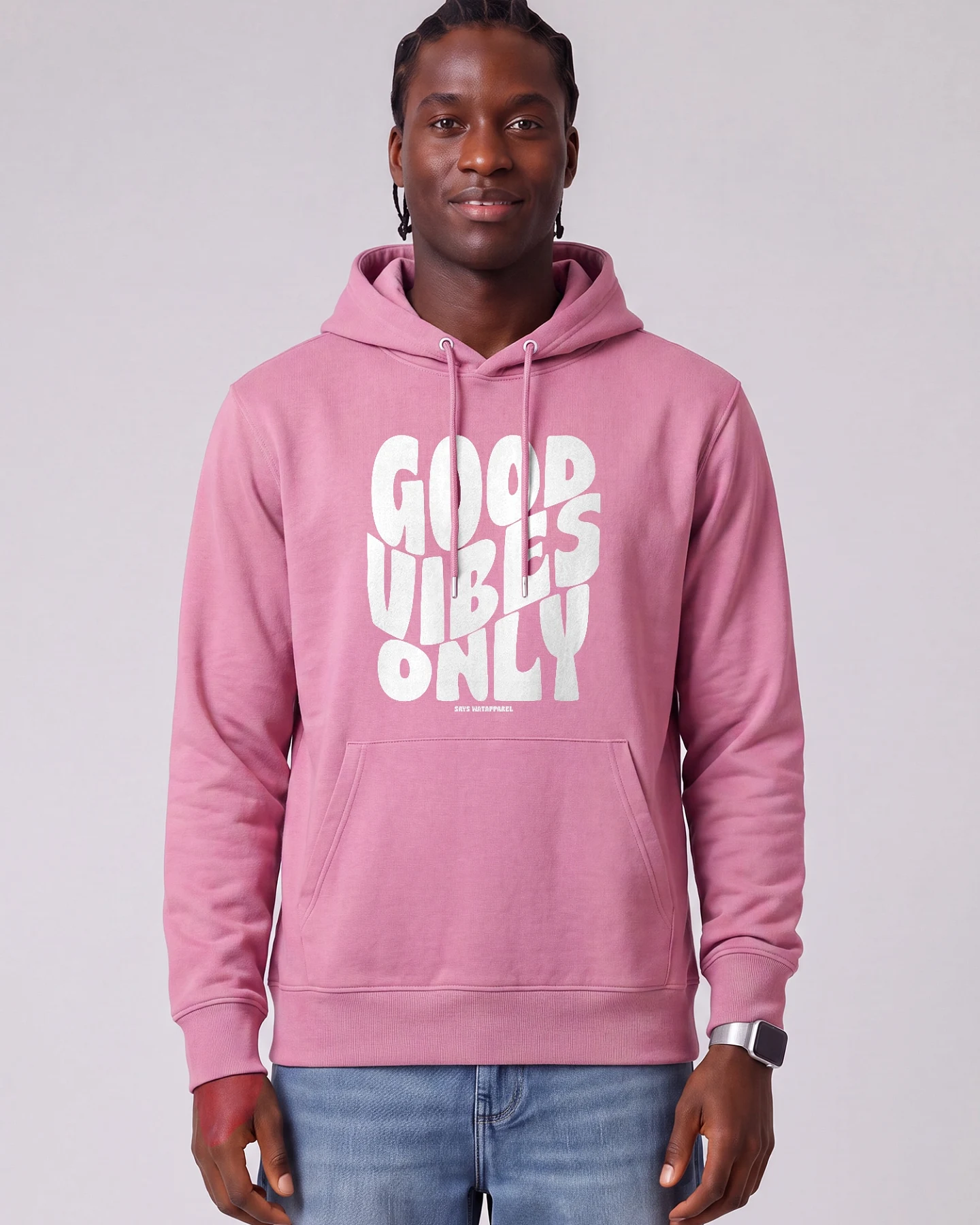 Watapparel Sweatshirt Good vibes only – Ansicht 2
