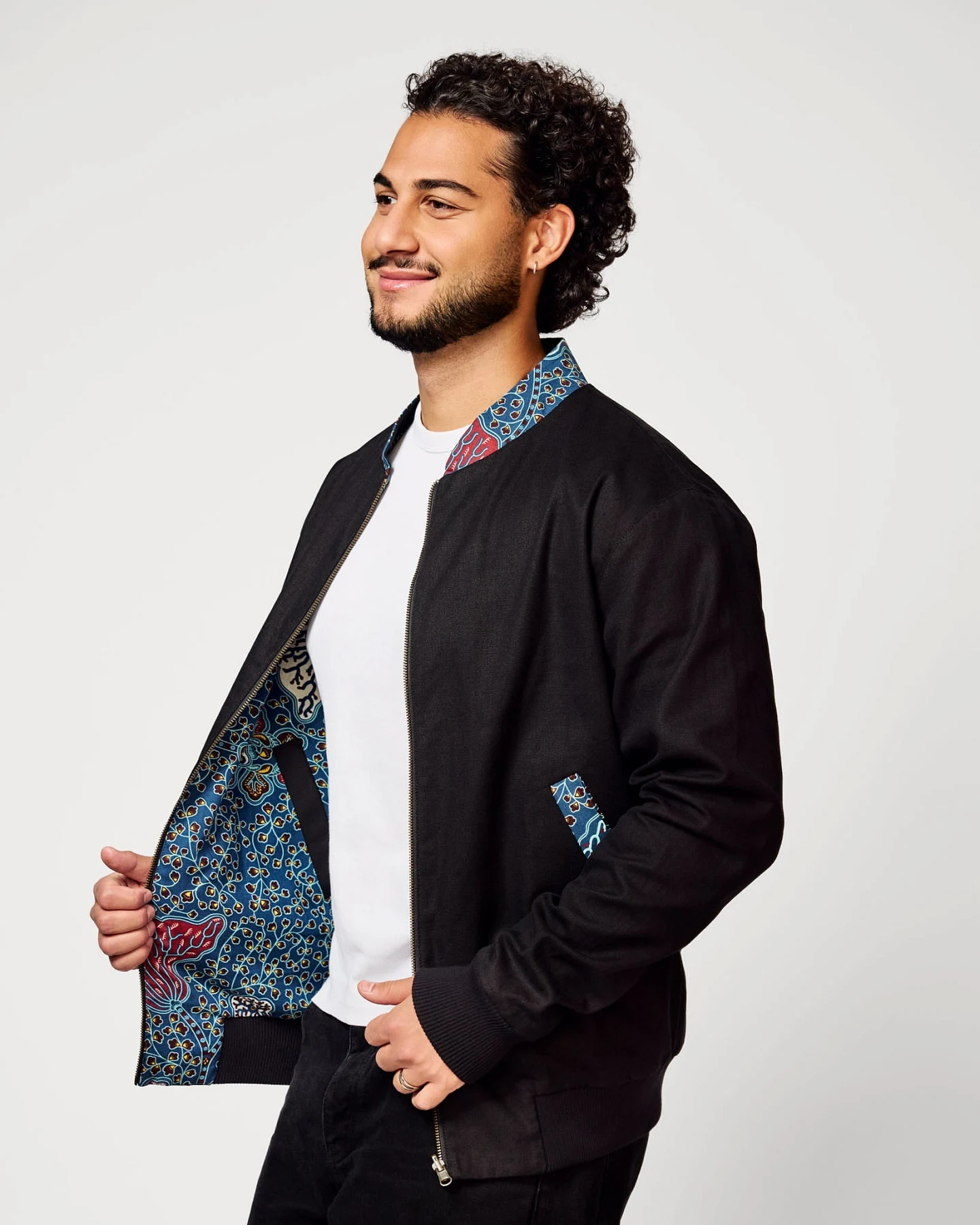 Khala Herren vegan Wendejacke Moongarden – Ansicht 2