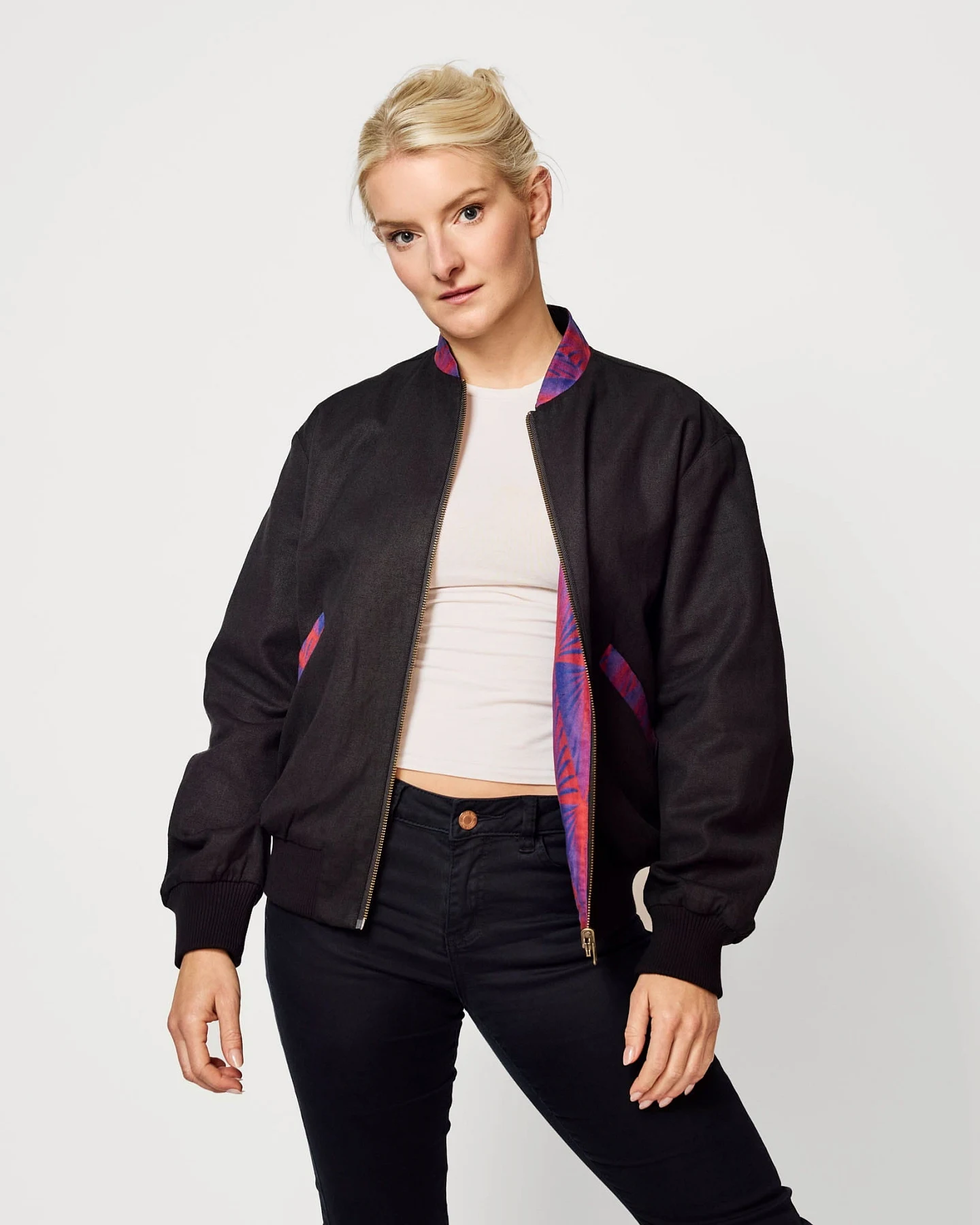 Khala Damen vegan Wendejacke Moongarden Mu – Ansicht 2