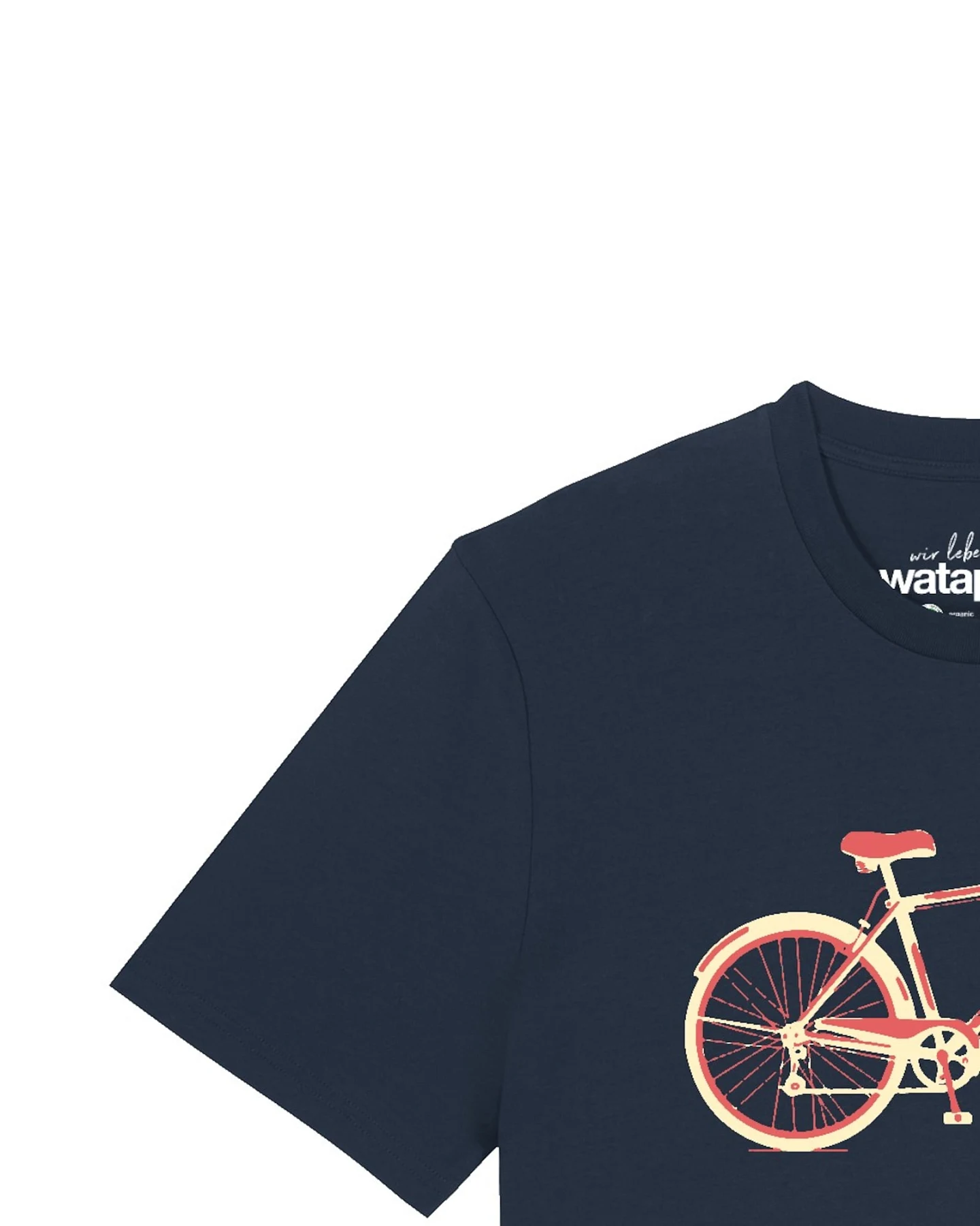 Watapparel T-Shirt Red Bike – Ansicht 3