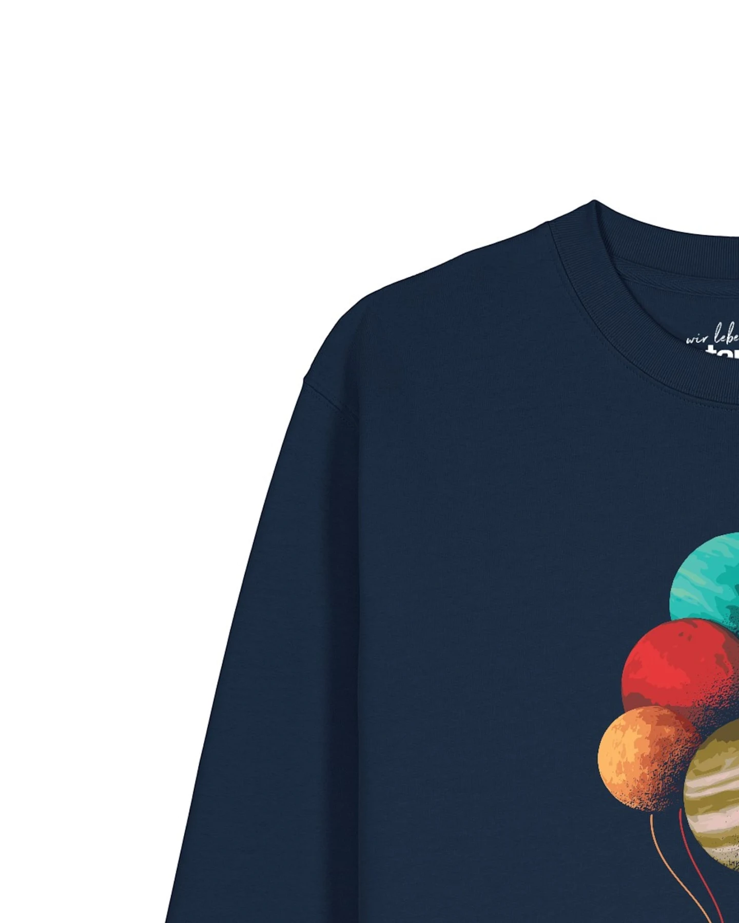 Watapparel Sweatshirt Balloon Spaceman – Ansicht 3
