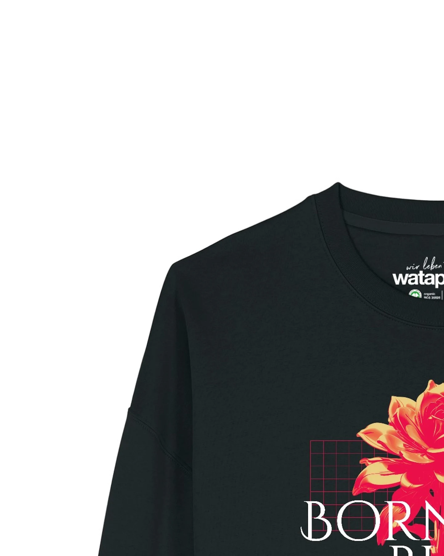 Watapparel Sweatshirt Born To Bloom – Ansicht 3