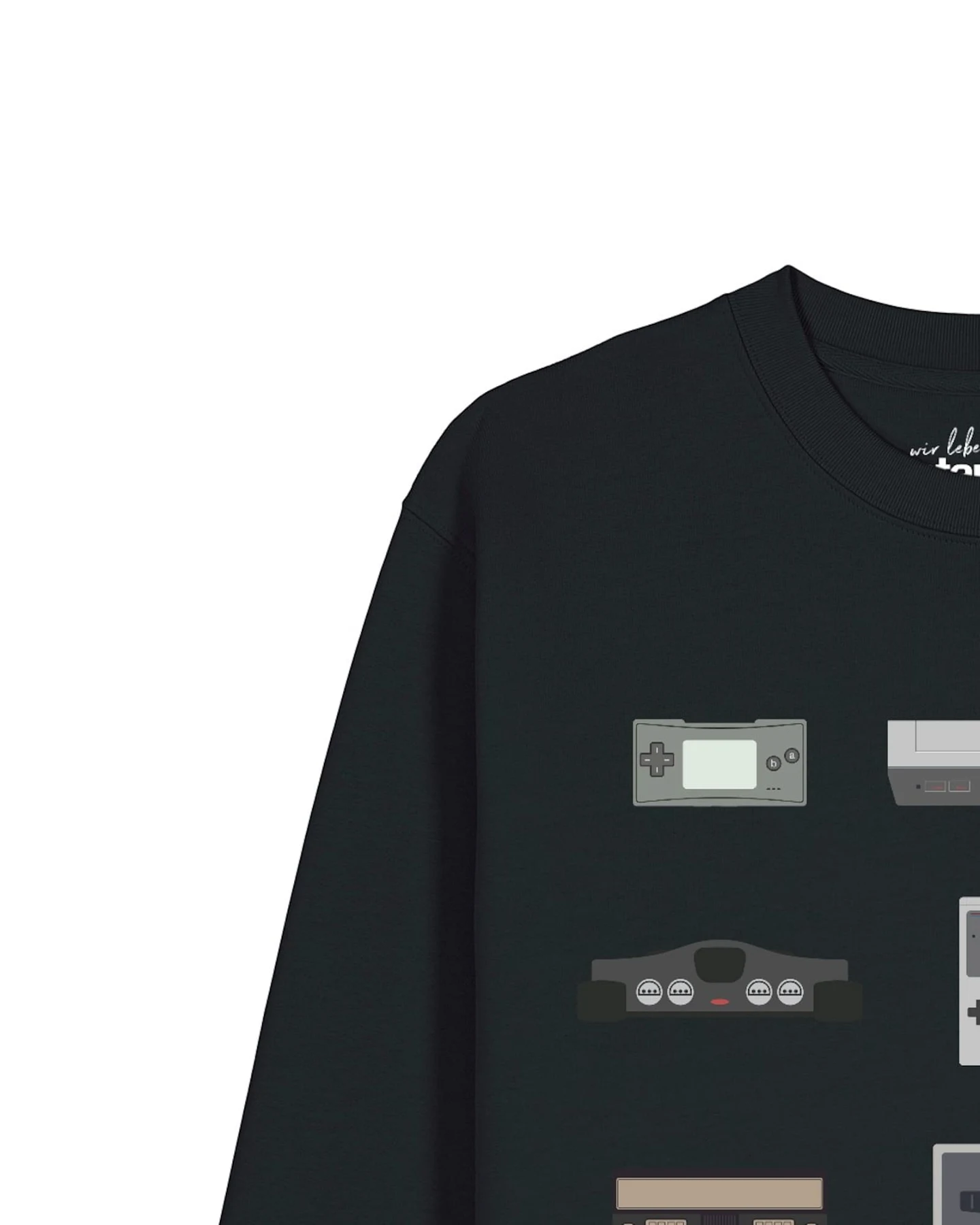 Watapparel Sweatshirt Videogames – Ansicht 3