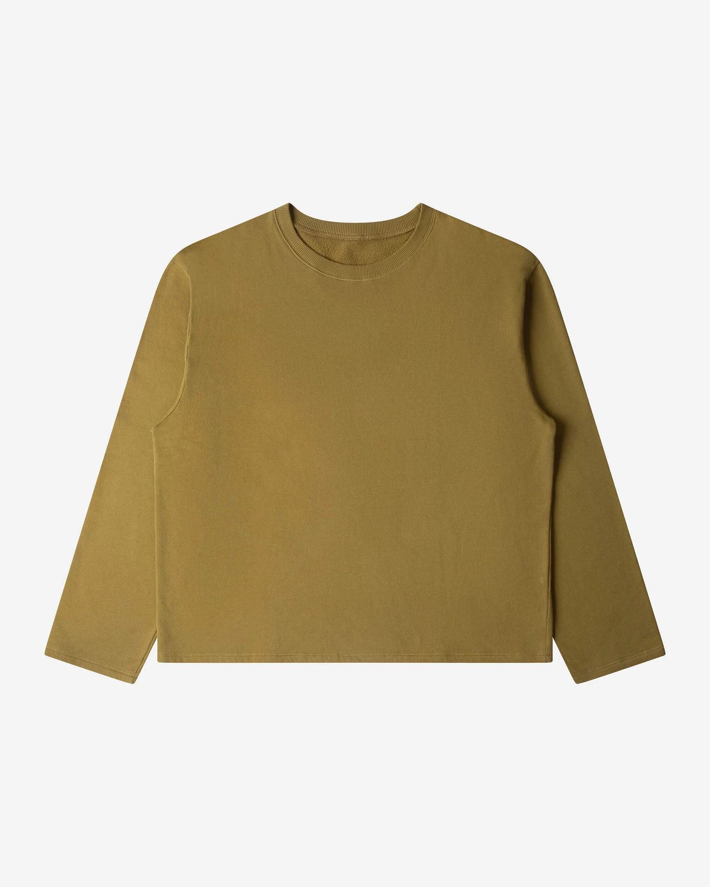 MATONA Herren vegan Fleece Shirt Gold – Ansicht 2