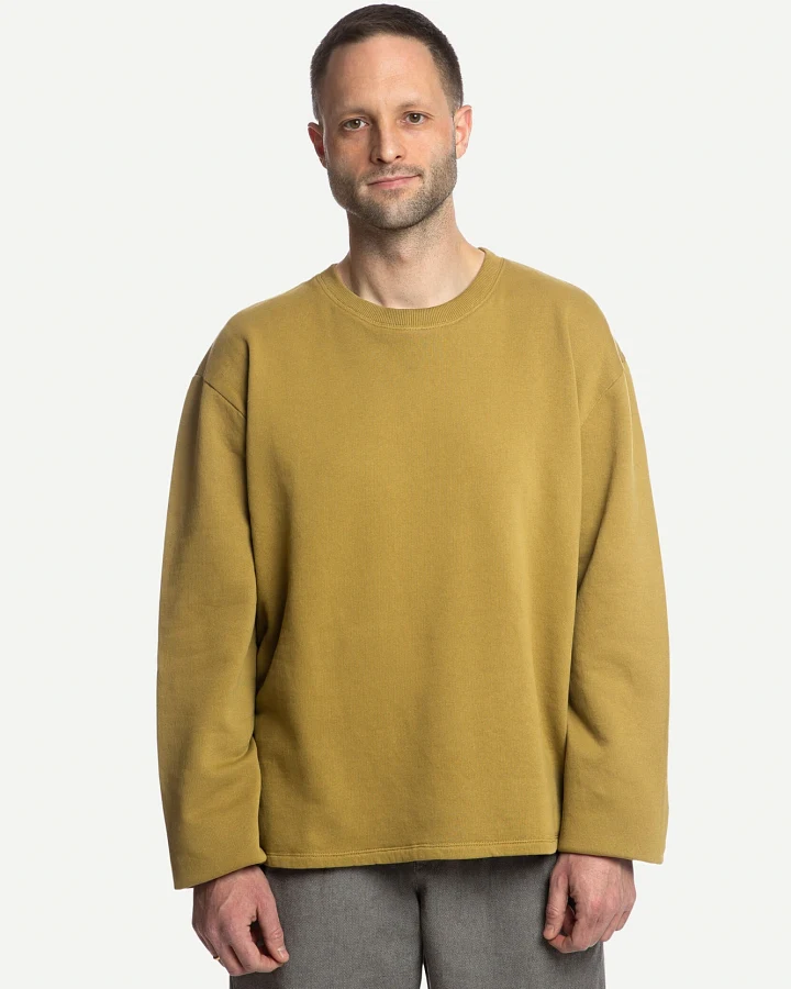 MATONA Herren vegan Fleece Shirt Gold