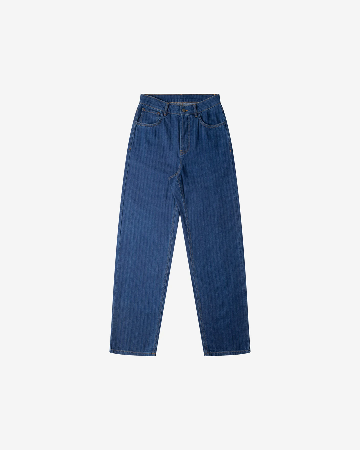 MATONA Herren vegan Jeans Tapered Denim Herringbone – Ansicht 2