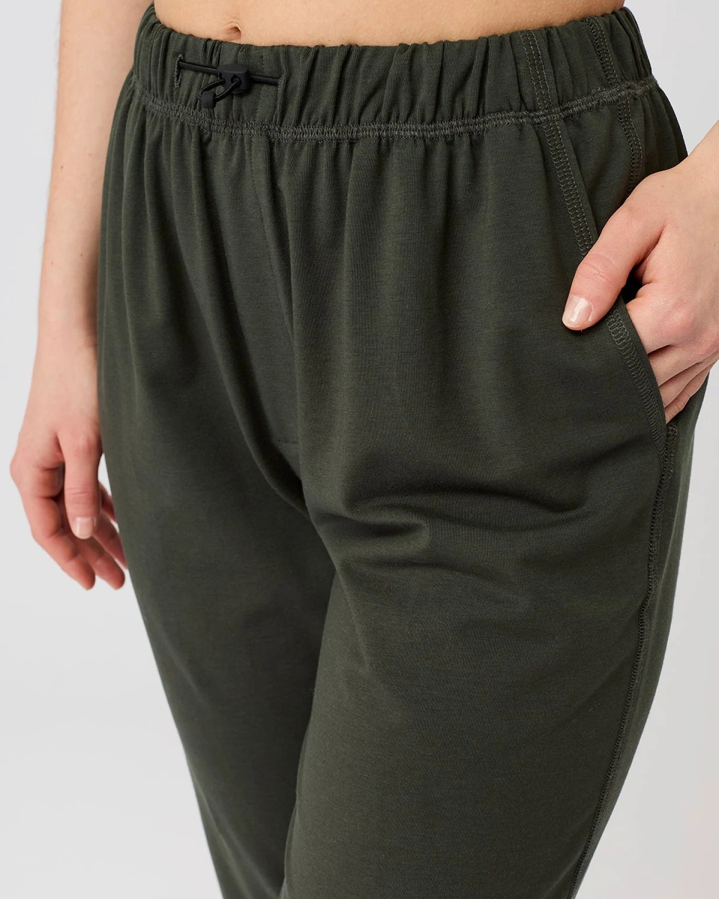 Mandala Relaxed Fit Pants Dark Olive S – Ansicht 3