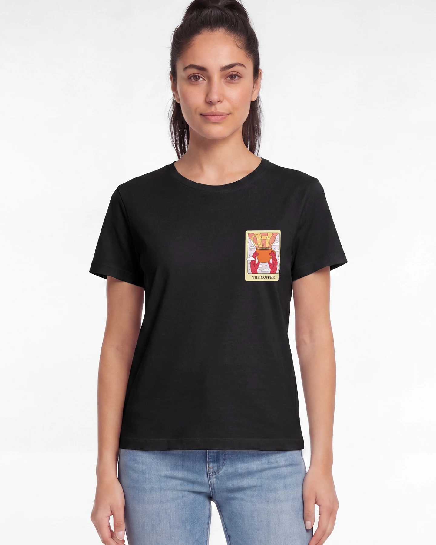 Watapparel T-Shirt Tarot The Coffee – Ansicht 2