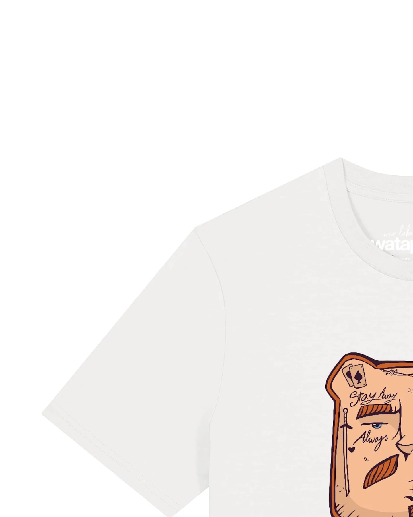 Watapparel T-Shirt Toast Malone – Ansicht 3