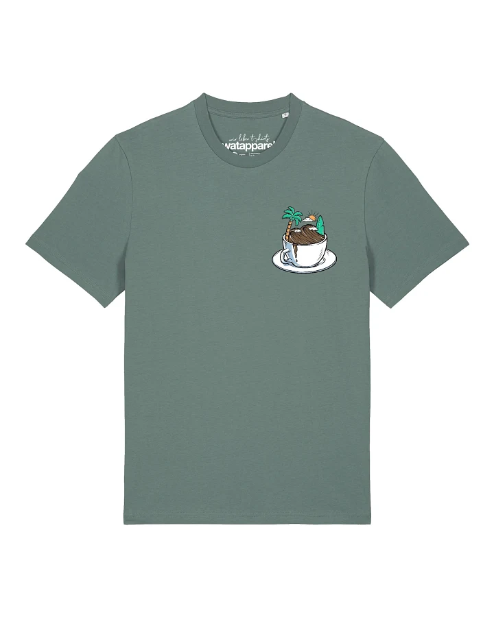 Watapparel T-Shirt Coffee Waves