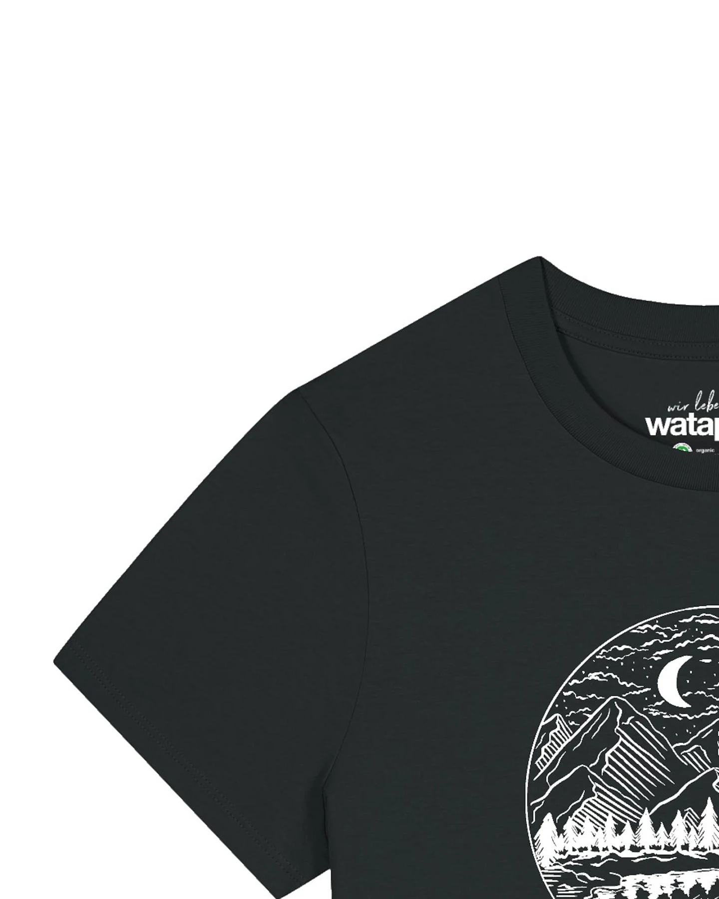 Watapparel T-Shirt Mountains By Night – Ansicht 3