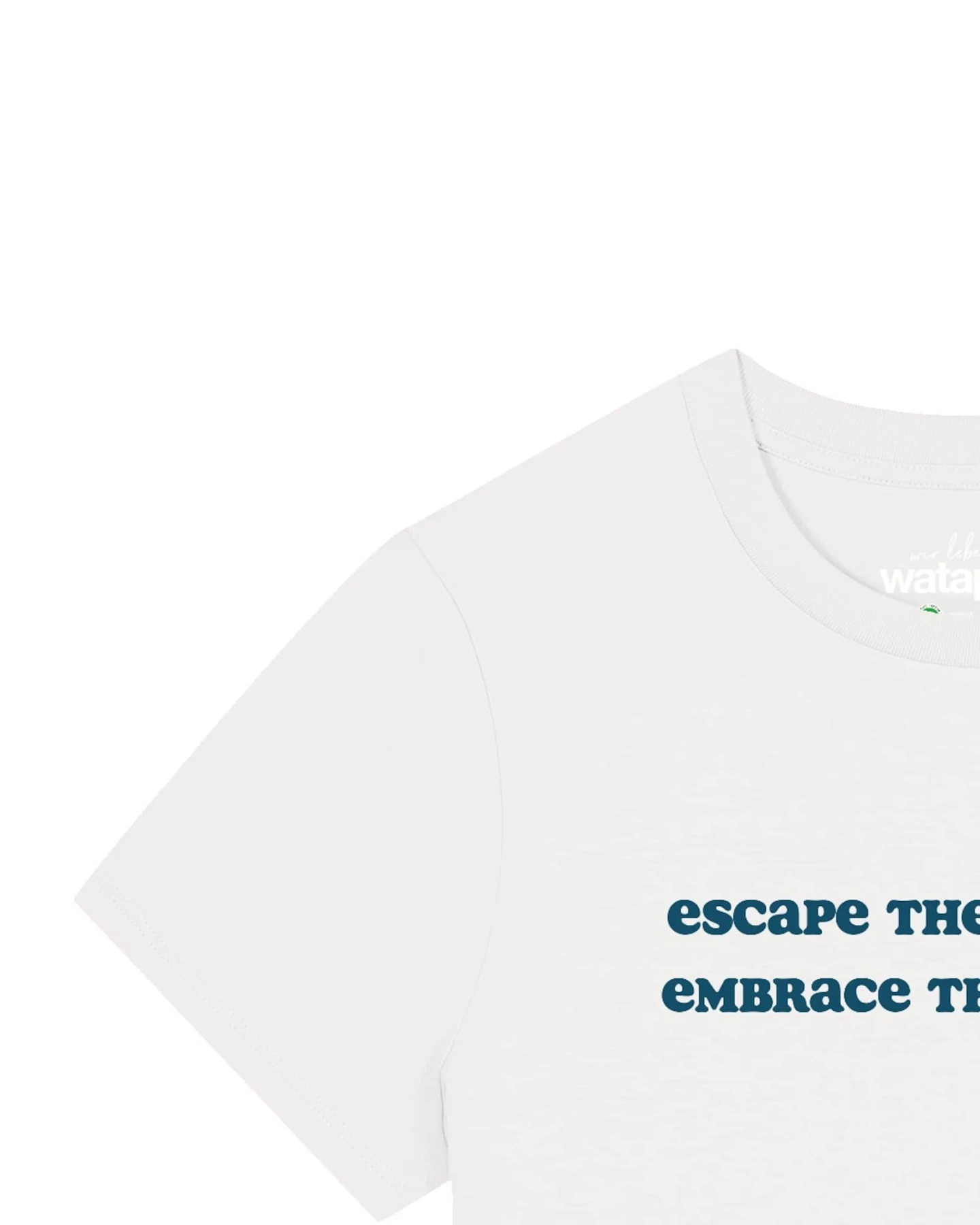 Watapparel T-Shirt Escape The Ordinary (GOTS) – Ansicht 3