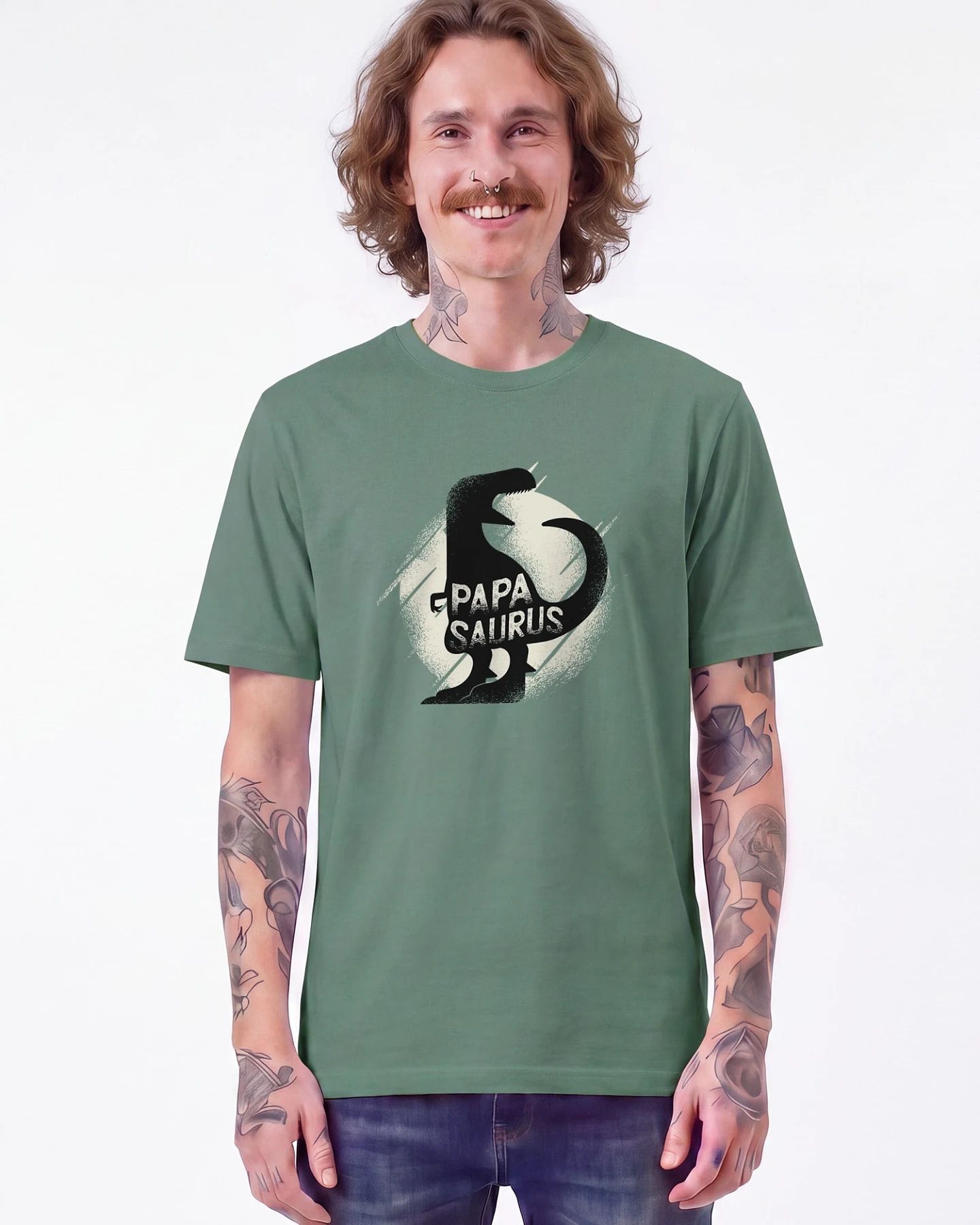 Watapparel T-Shirt Papasaurus – Ansicht 2