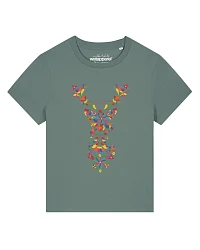 Produktseite: Watapparel T-Shirt Floral Deer