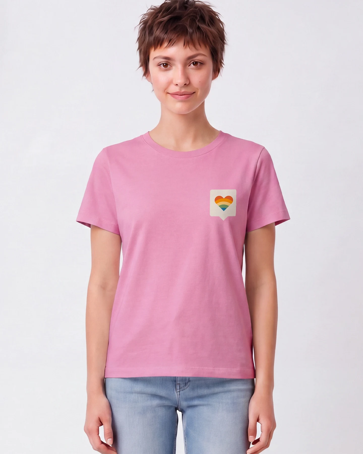 Watapparel T-Shirt Von Herzen – Ansicht 2
