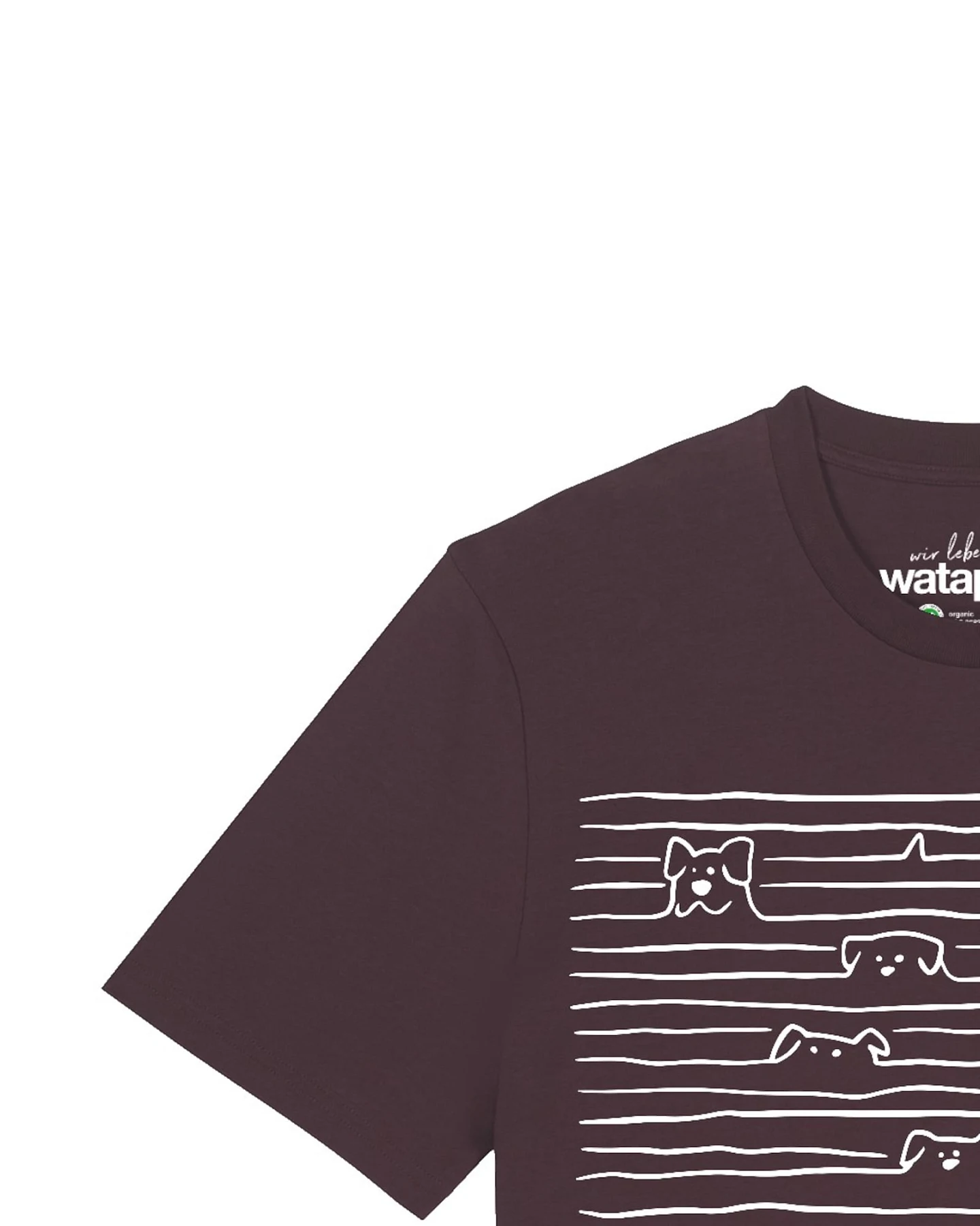 Watapparel T-Shirt Doodle Dogs – Ansicht 3