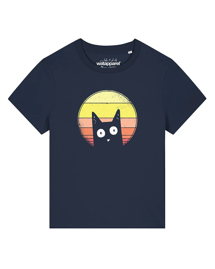 Watapparel T-Shirt Sunset Cat