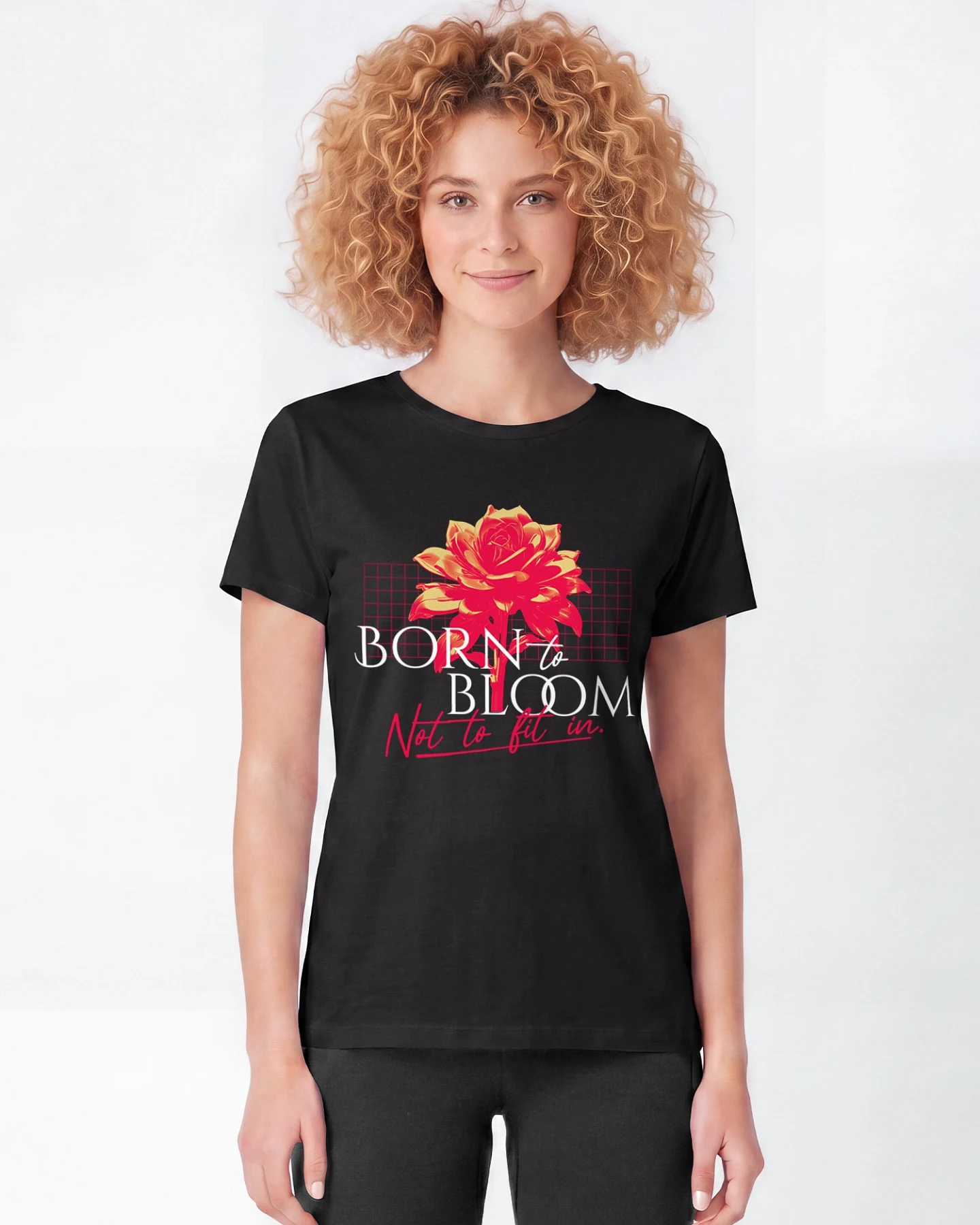 Watapparel T-Shirt Born To Bloom – Ansicht 2