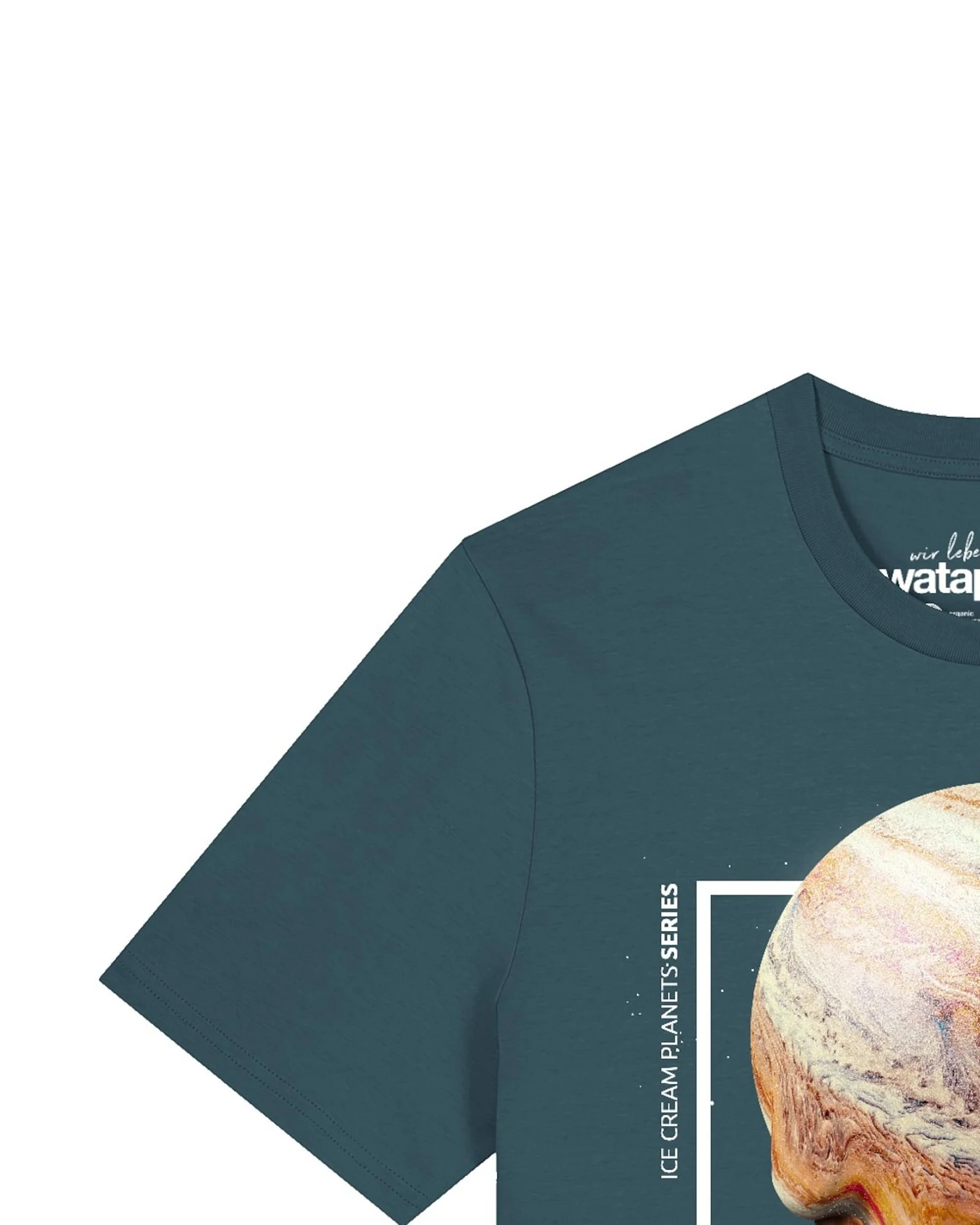 Watapparel T-Shirt Jupiter Planet (GOTS) – Ansicht 3