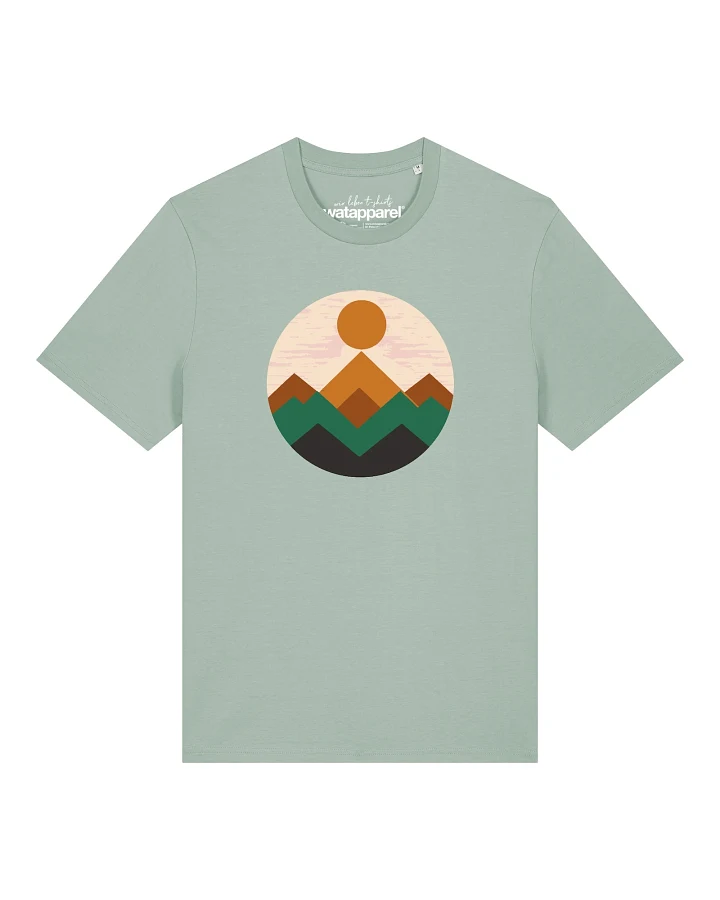 Watapparel T-Shirt Geometric Landscape 2