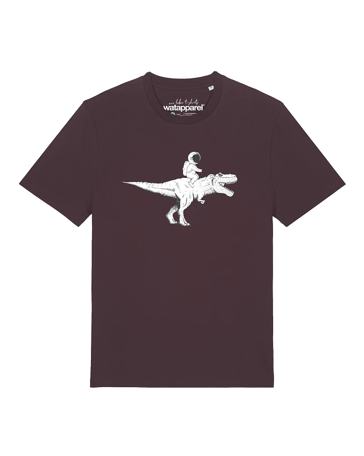 Watapparel T-Shirt Astronaut On T-Rex
