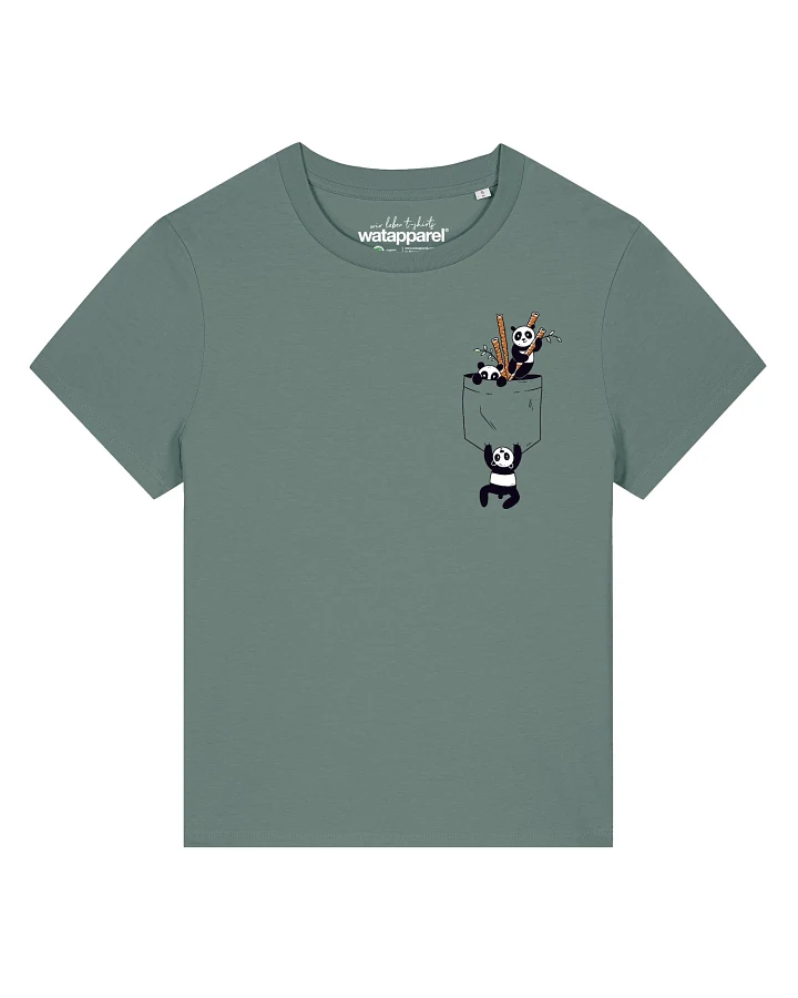 Watapparel T-Shirt Pocket Pandas
