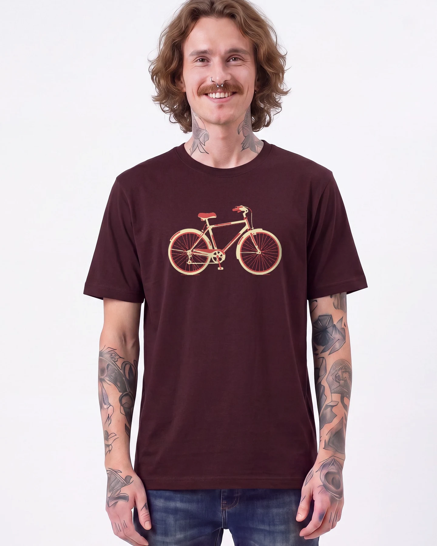 Watapparel T-Shirt Red Bike – Ansicht 2