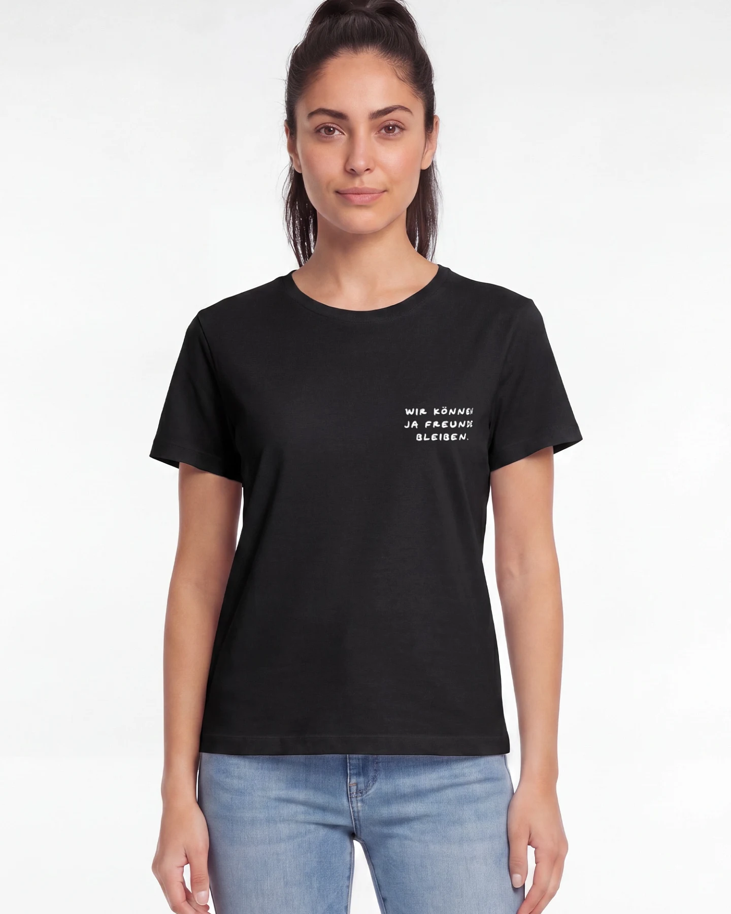 Watapparel T-Shirt Wir Können Ja Freunde Bleiben – Ansicht 2