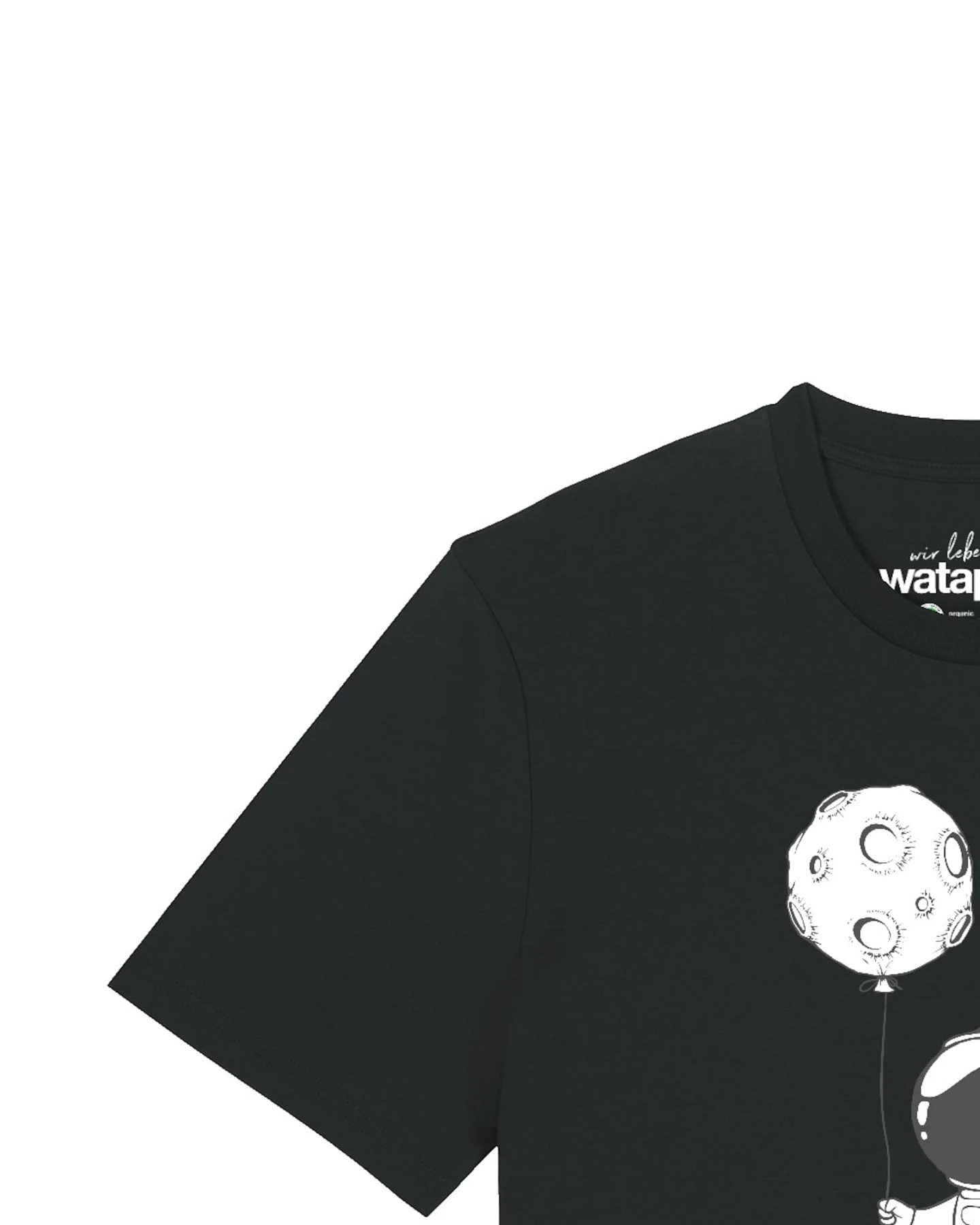 Watapparel T-Shirt Kleiner Astronaut Mit Luftballon – Ansicht 3