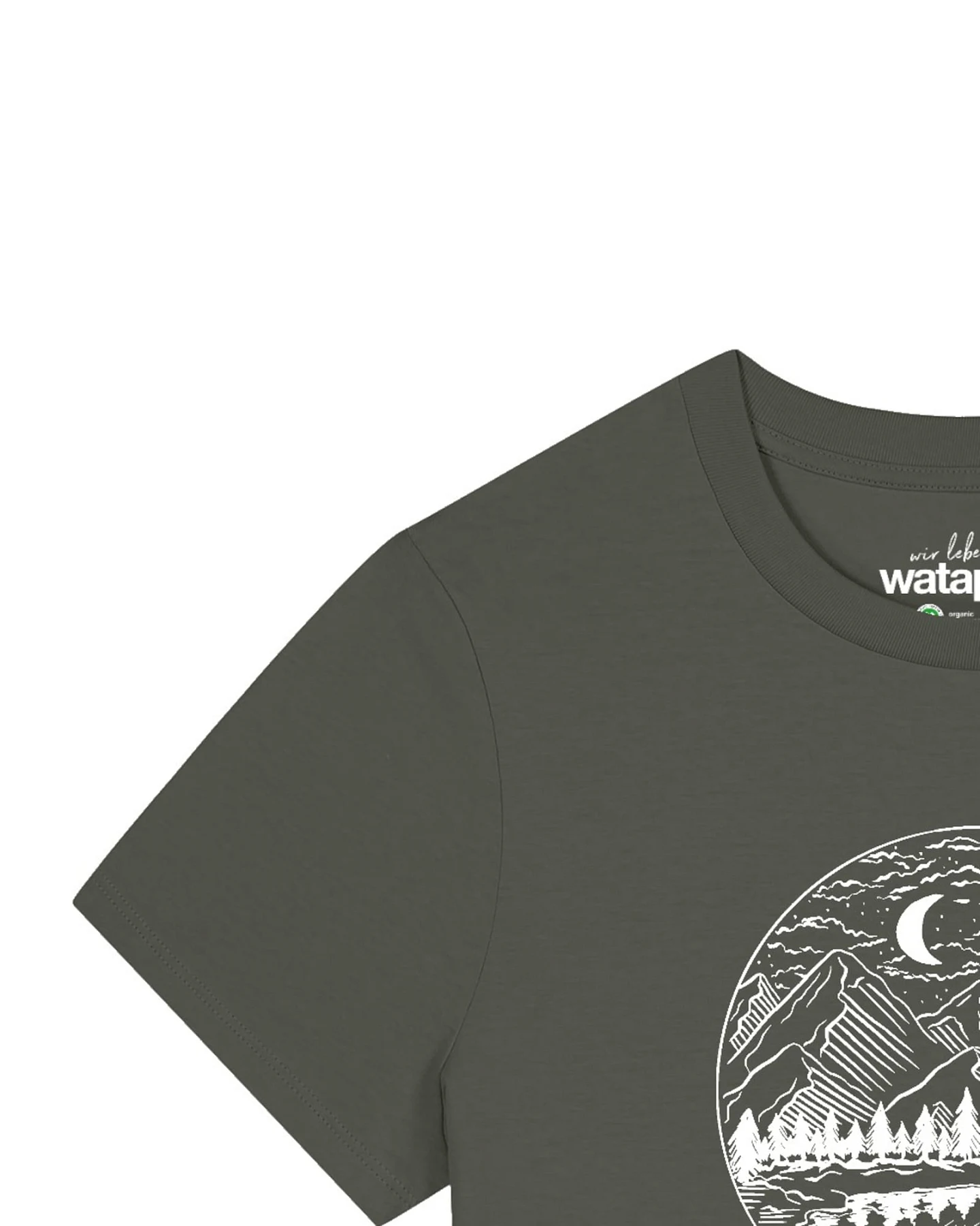 Watapparel T-Shirt Mountains By Night – Ansicht 3
