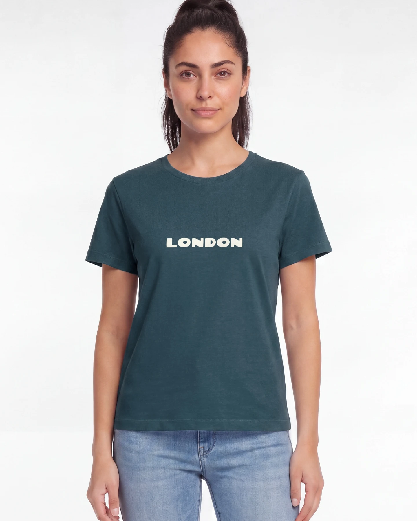 Watapparel T-Shirt London Flora – Ansicht 2