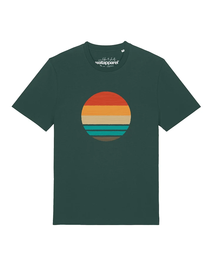 Watapparel T-Shirt Retro Sunset Ocean