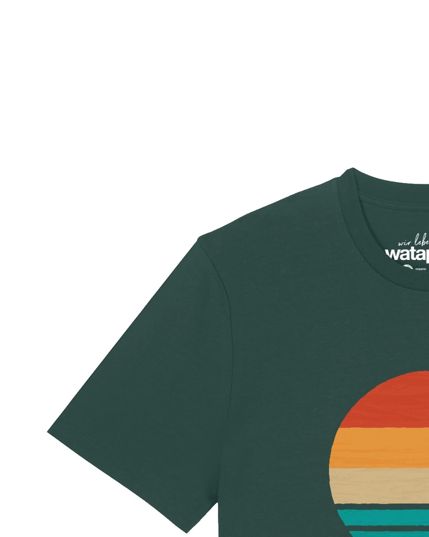 Watapparel T-Shirt Retro Sunset Ocean – Ansicht 3