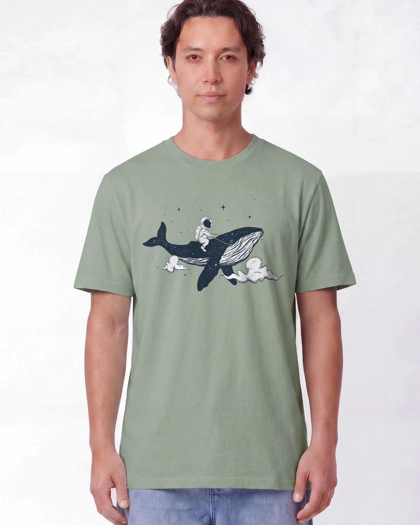 Watapparel T-Shirt Spacewhale – Ansicht 2