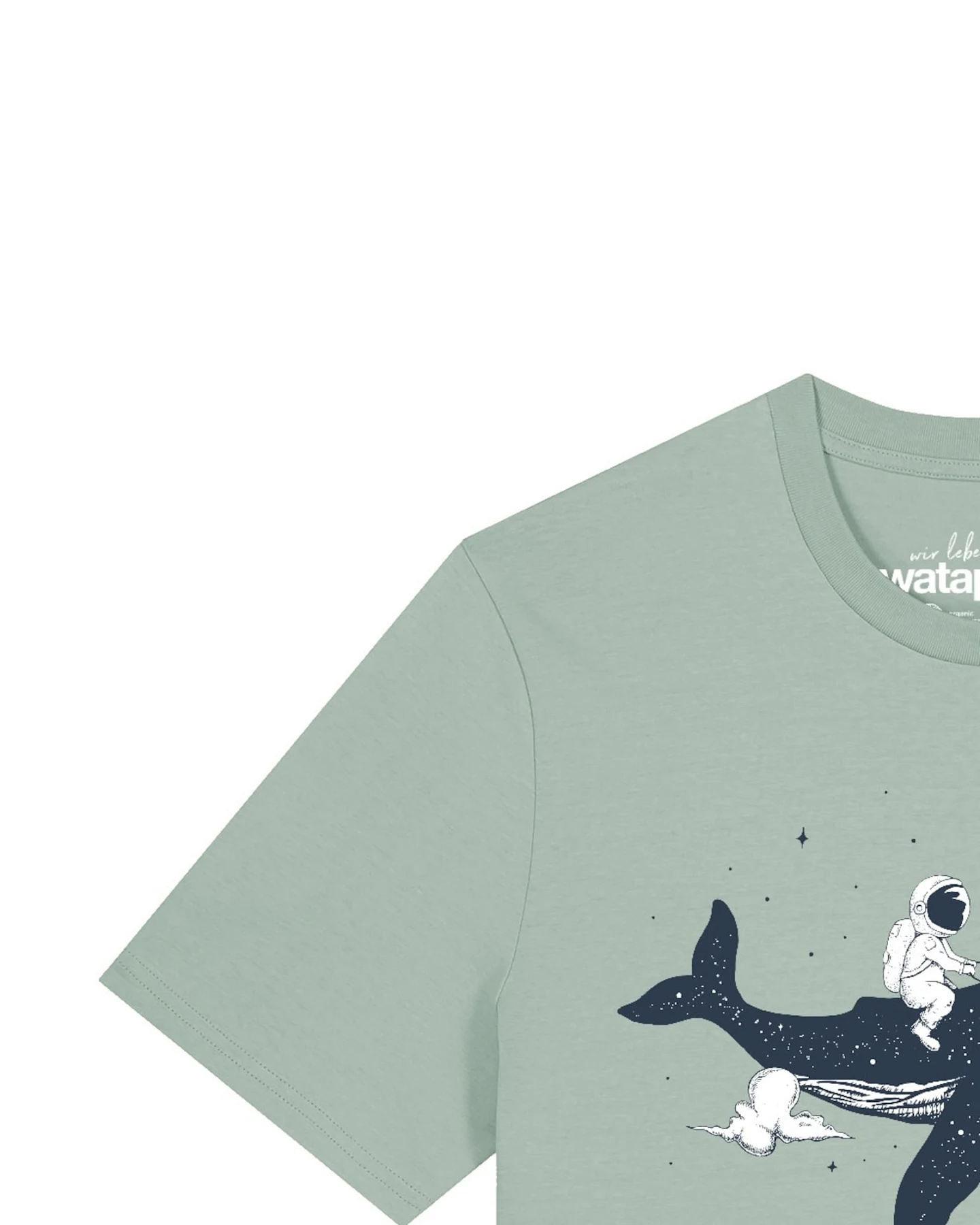 Watapparel T-Shirt Spacewhale – Ansicht 3