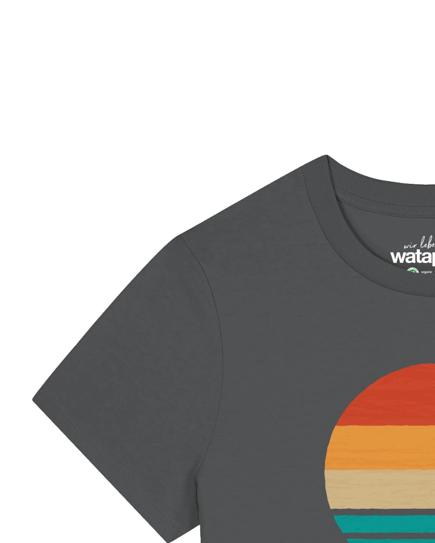 Watapparel T-Shirt Retro Sunset Ocean – Ansicht 3