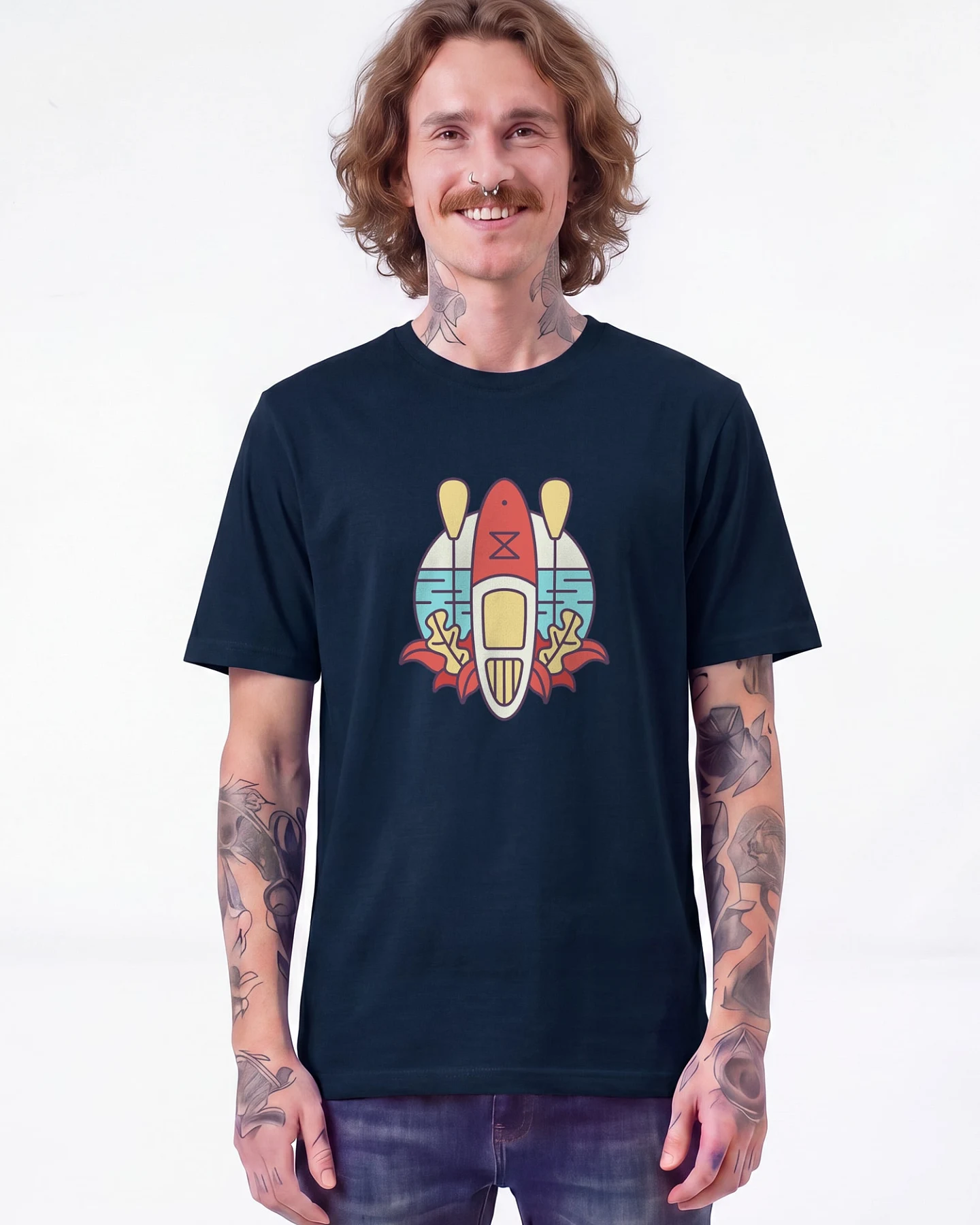 Watapparel T-Shirt Stand Up Paddleboard Sup – Ansicht 2