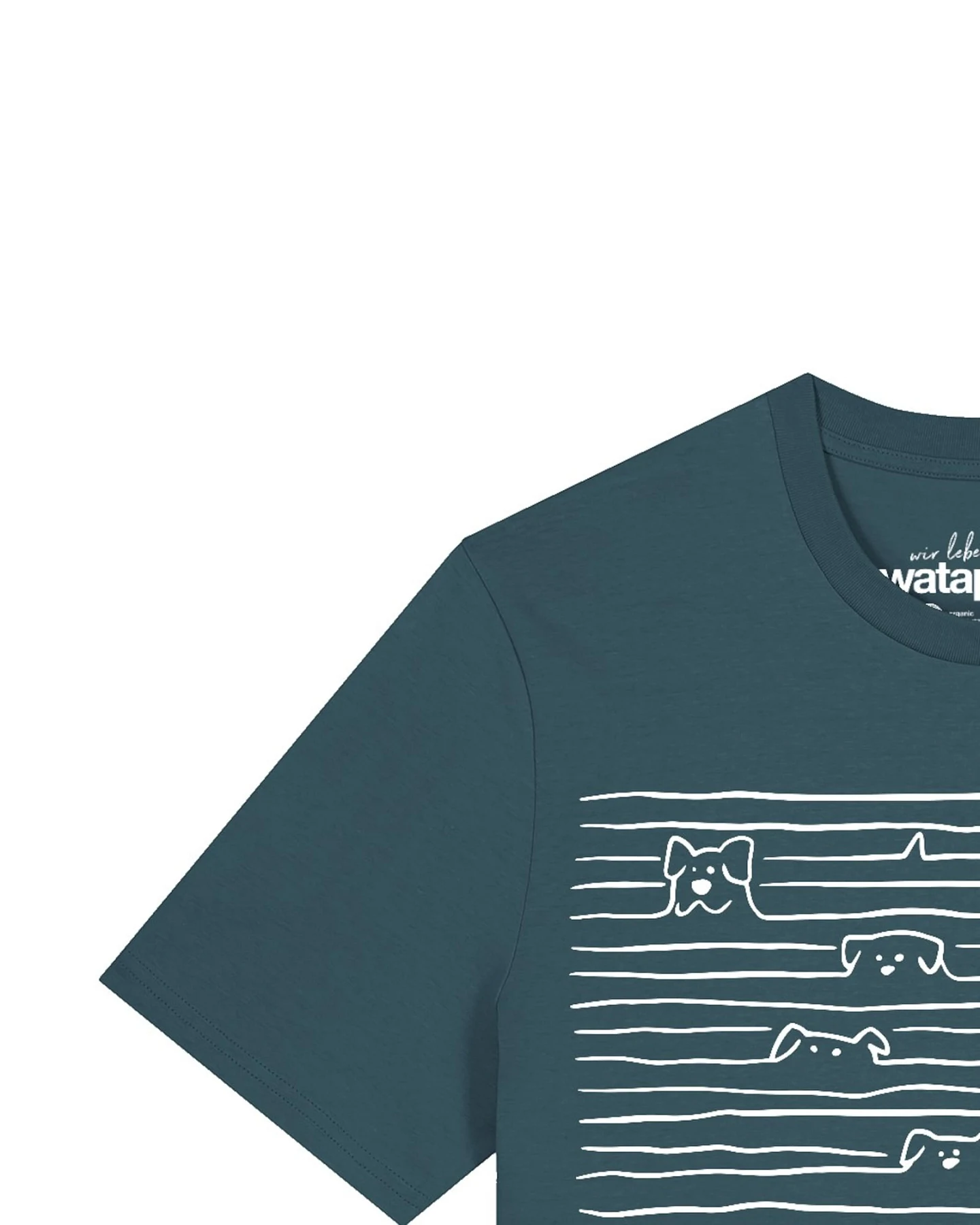 Watapparel T-Shirt Doodle Dogs – Ansicht 3