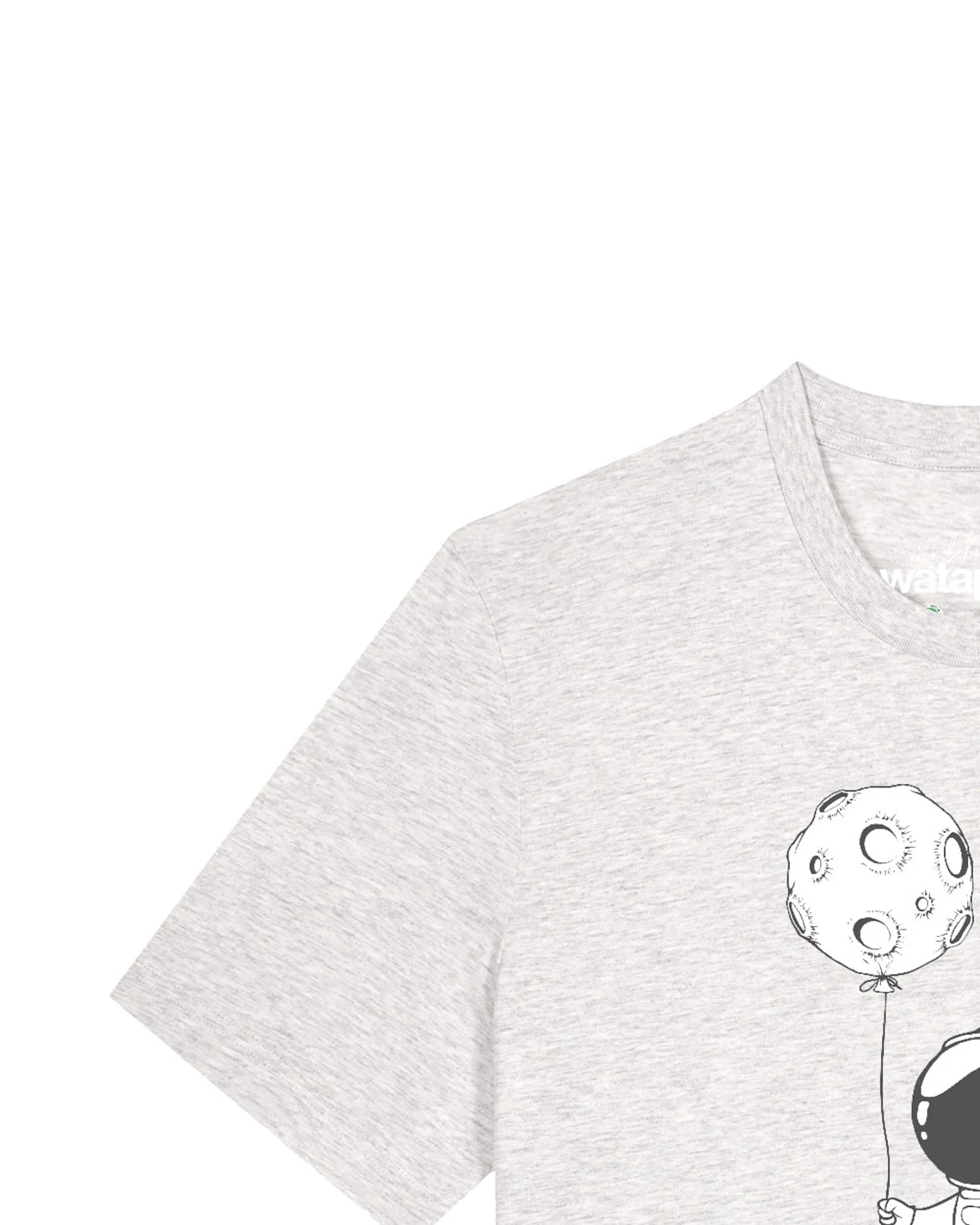 Watapparel T-Shirt Kleiner Astronaut Mit Luftballon – Ansicht 3