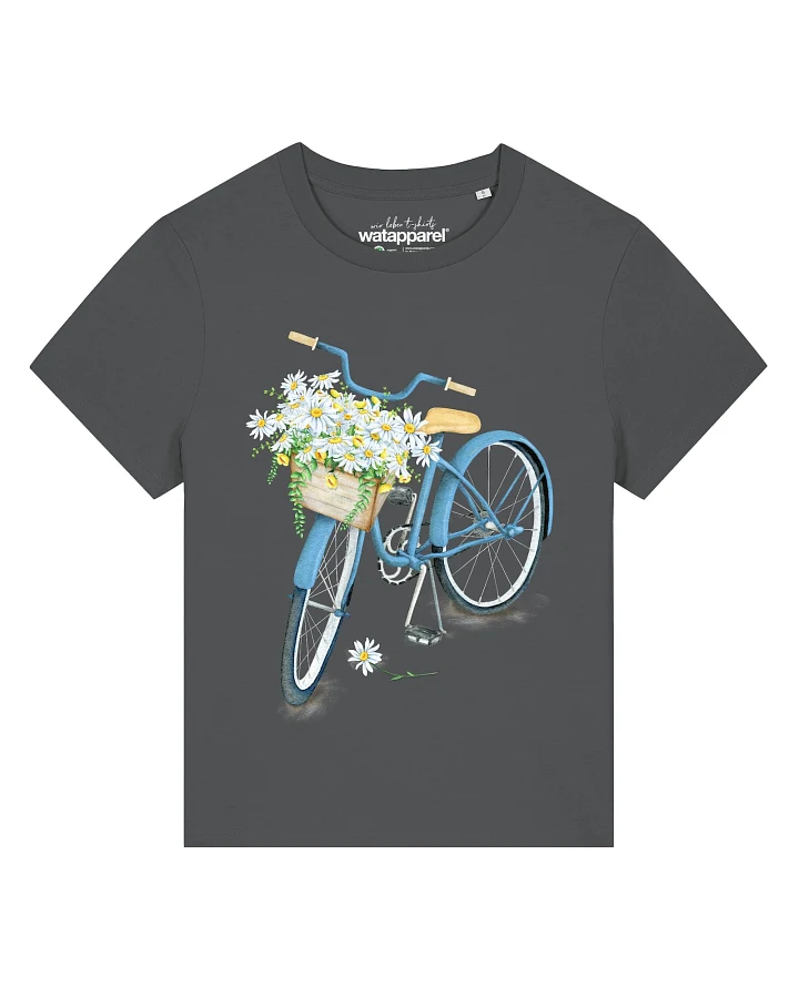 Watapparel T-Shirt Blaues Damenrad