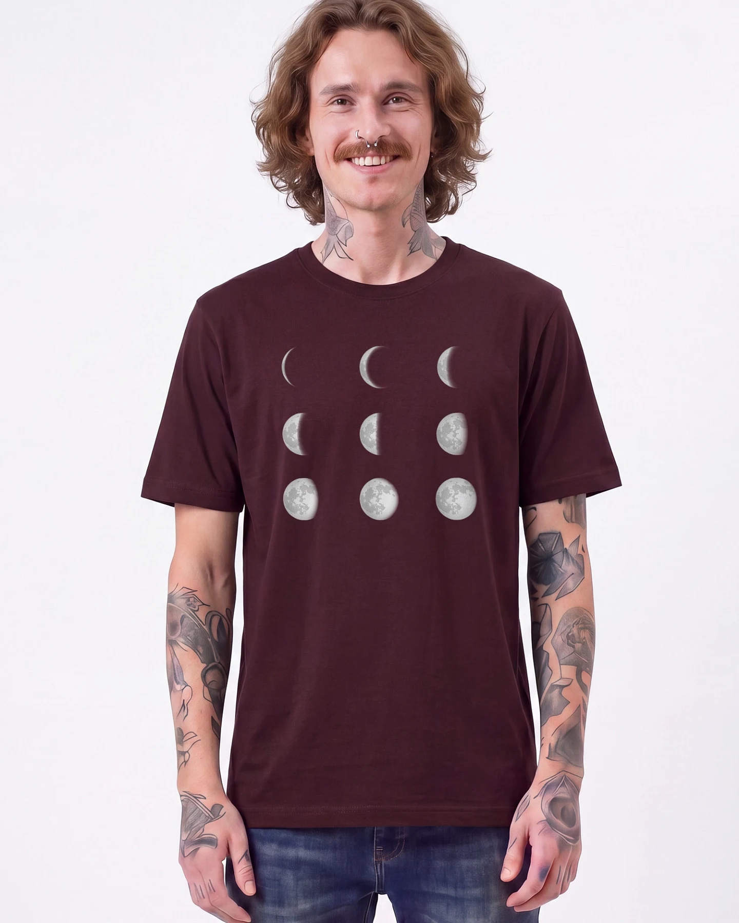 Watapparel T-Shirt Moonphases – Ansicht 2