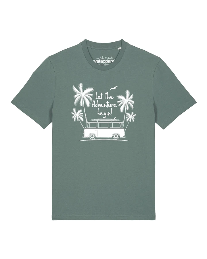 Watapparel T-Shirt Let The Adventure Begin