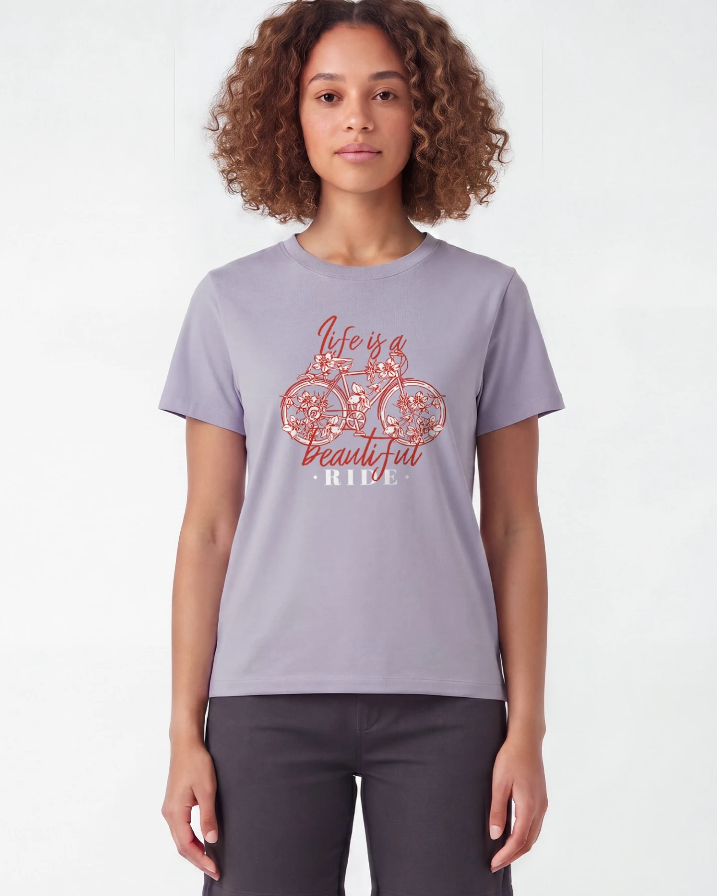 Watapparel T-Shirt Life Is A Beautiful Ride – Ansicht 2