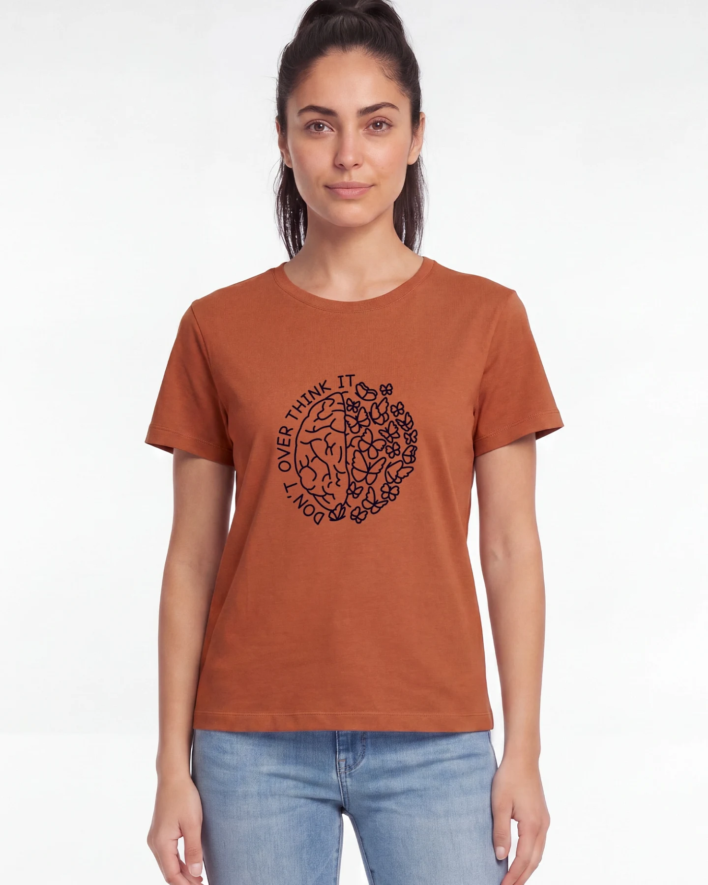 Watapparel T-Shirt Dont Overthink It – Ansicht 2