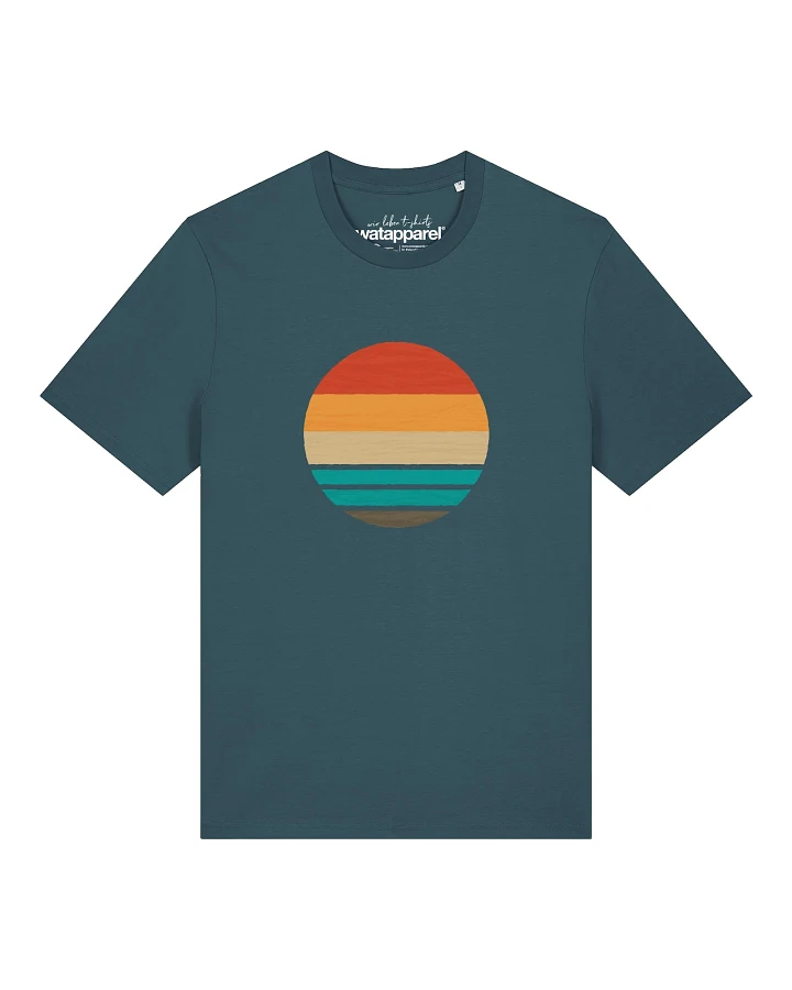 Watapparel T-Shirt Retro Sunset Ocean