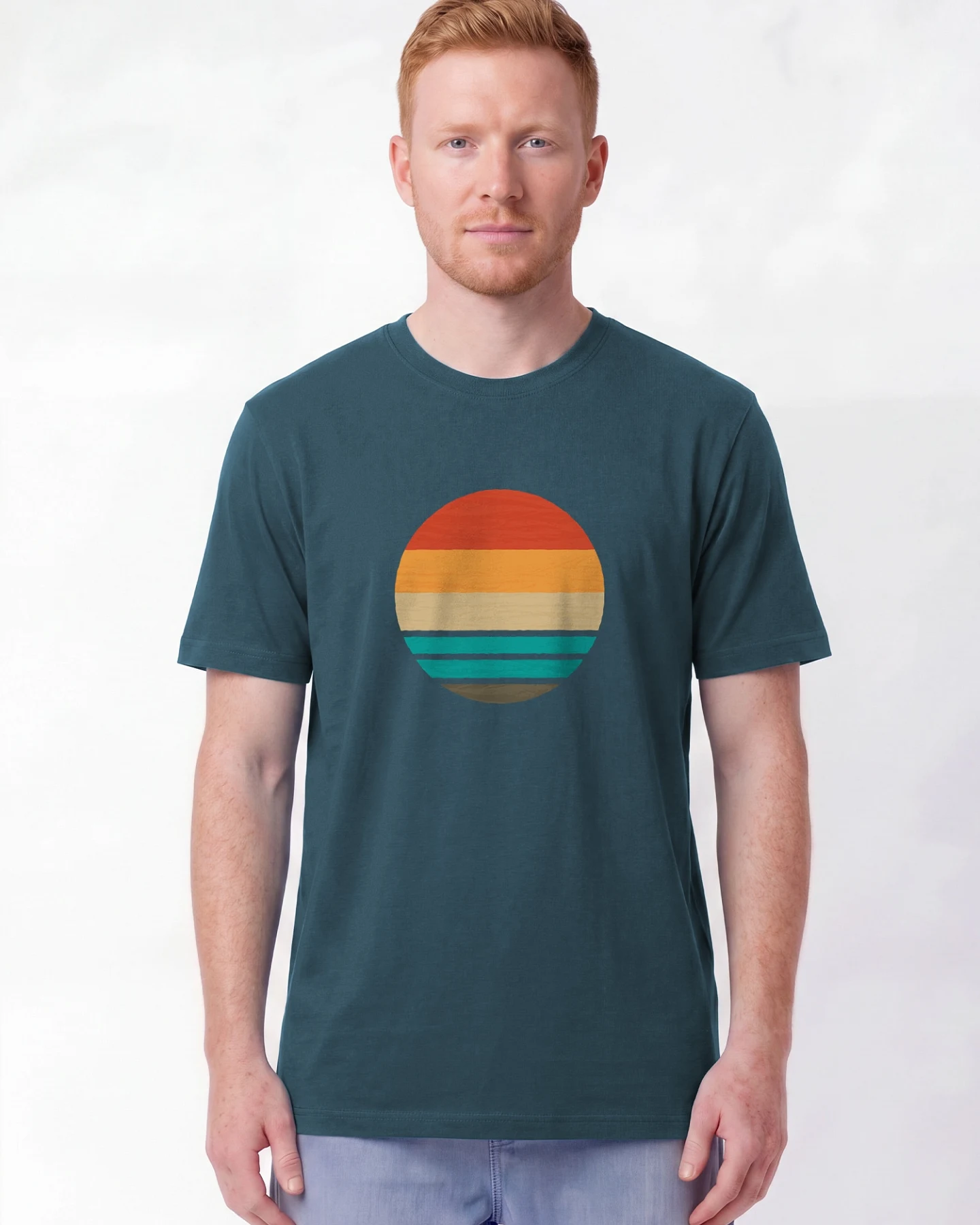 Watapparel T-Shirt Retro Sunset Ocean – Ansicht 2