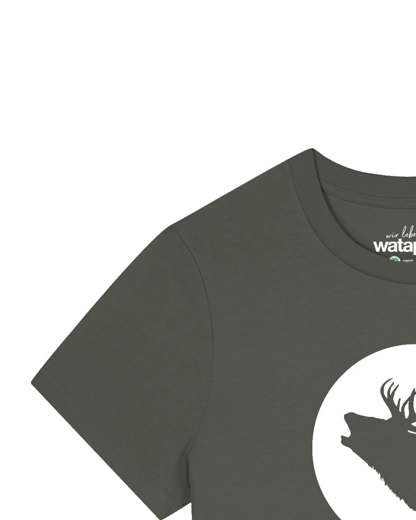 Watapparel T-Shirt Röhrender Hirsch – Ansicht 3