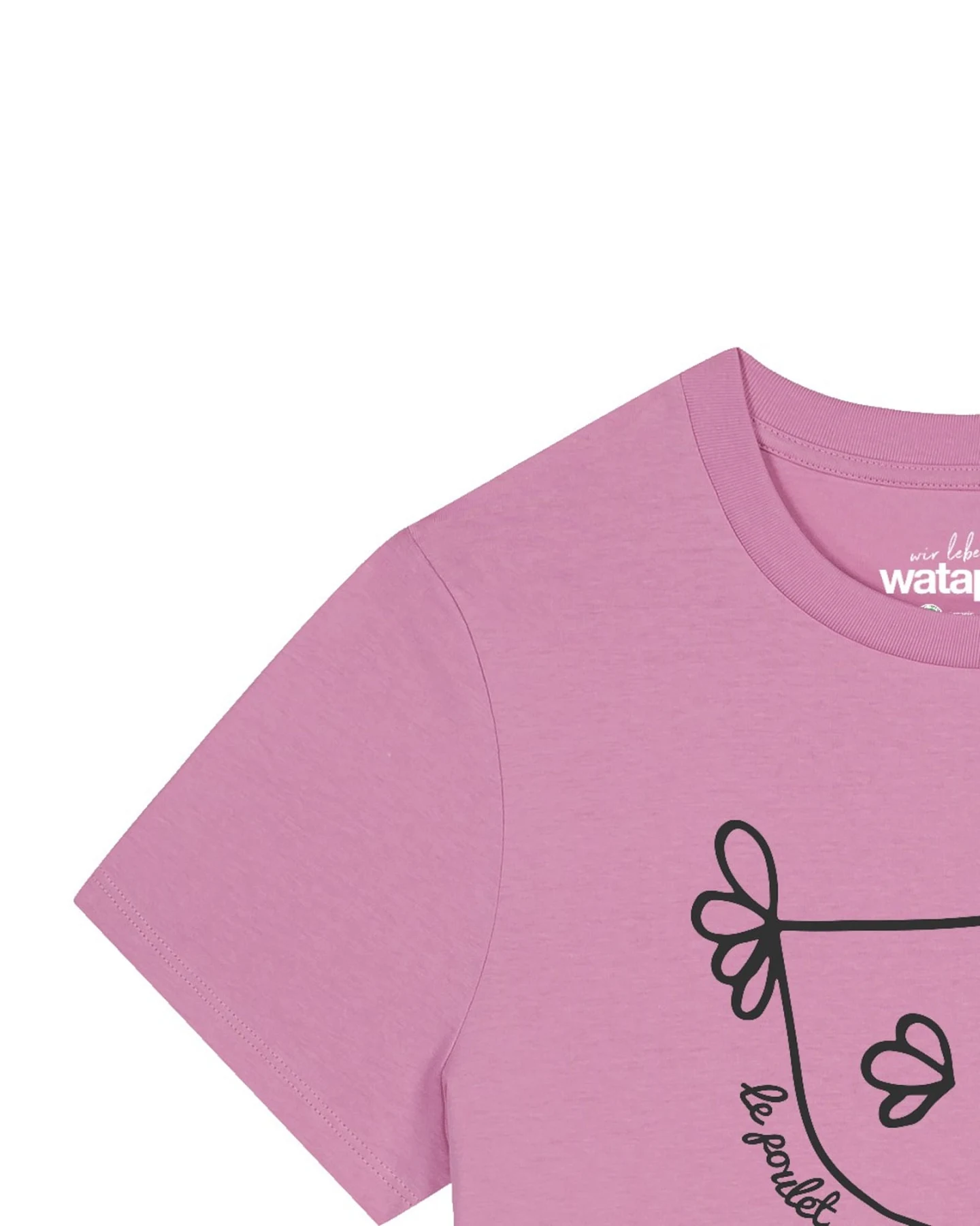 Watapparel T-Shirt Le Poulet - Das Huhn – Ansicht 3
