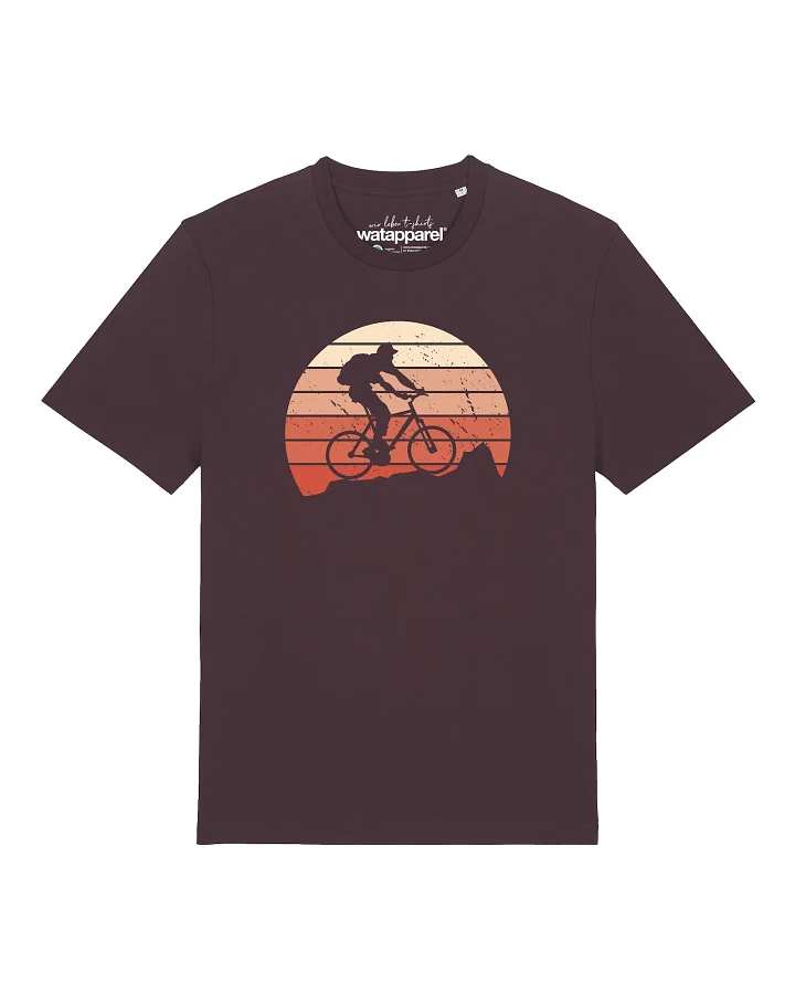 Watapparel T-Shirt Mountainbike Silhouette